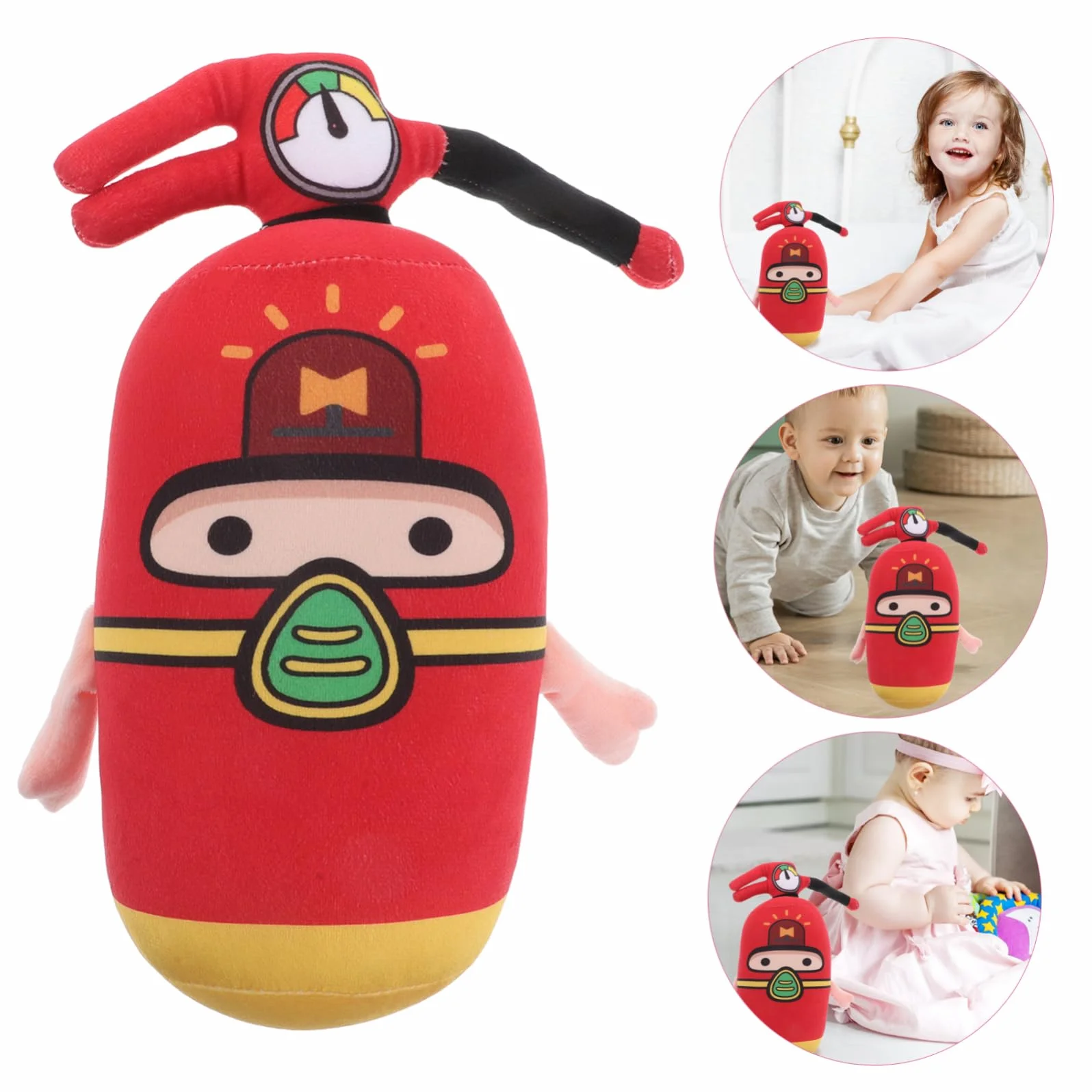 YARNOW Almohada De Extintor De Incendios Juguete De Extintor Juego De Peluche Juguetes De Tela