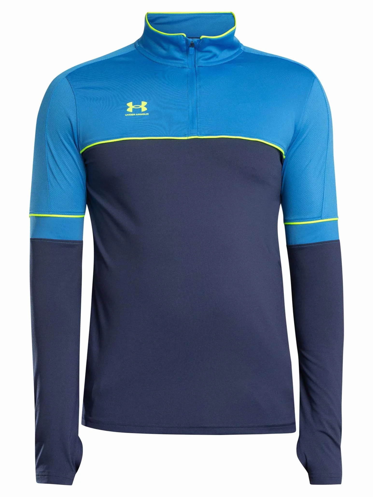 Under Armour Hombre Chaqueta De Entrenamiento Challenger Con Cremallera De 1/4, Grey