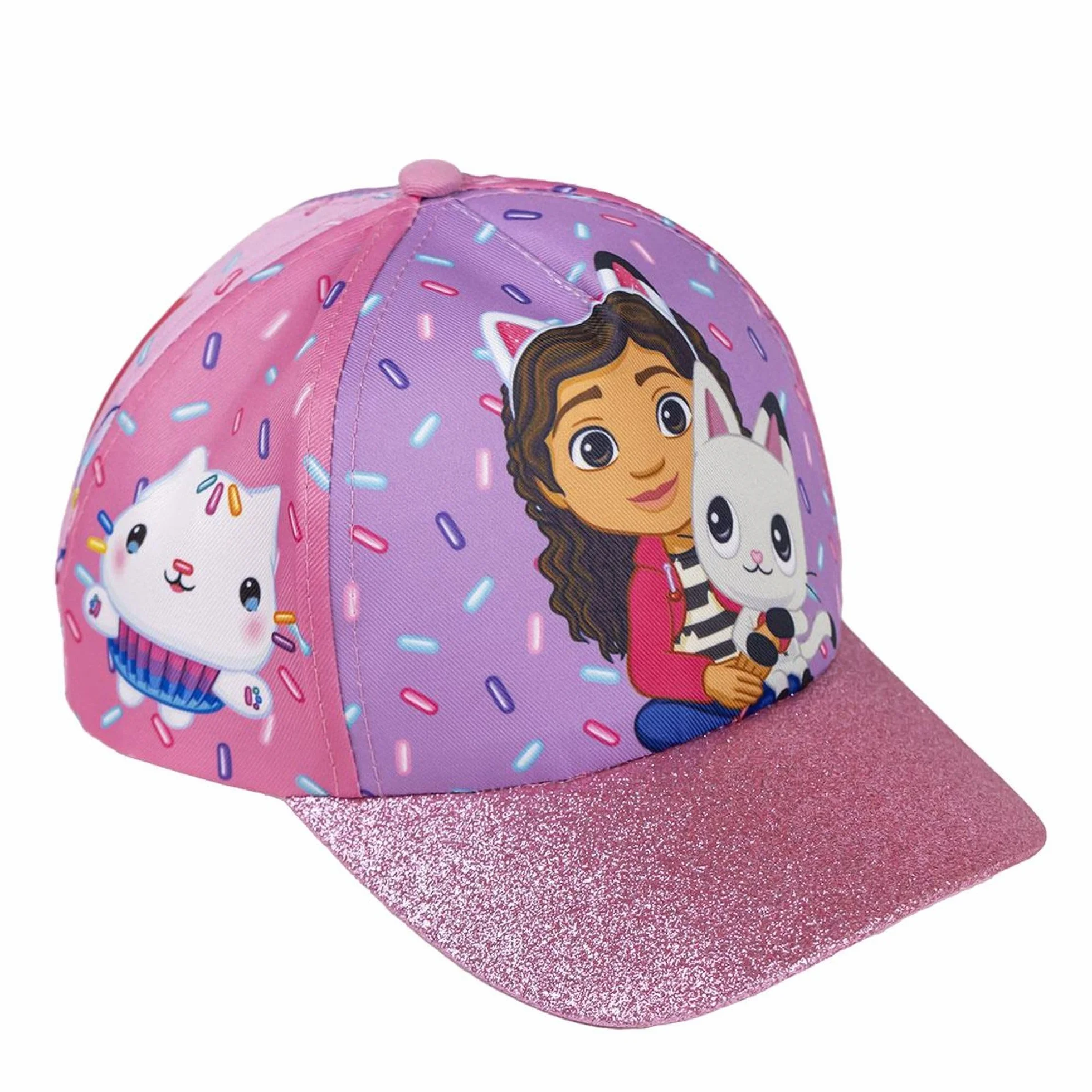 CERDÁ Life's Little Moments Gorra Infantil Gabby's Dollhouse Morado Talla única Unisex niños