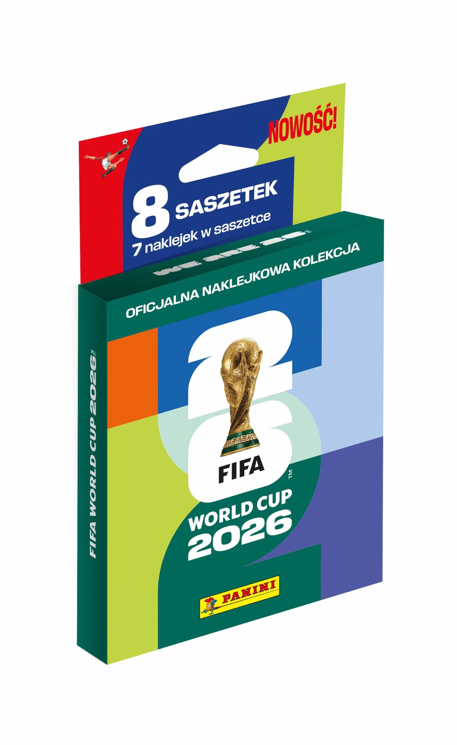 Panini FIFA World Cup 2026 Cromos Ecoblister 8 Sobres 56 Cromos Colección Oficial