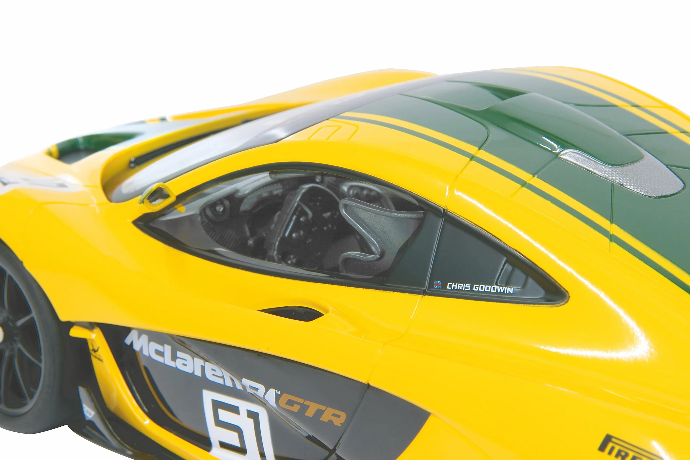 Jamara 405092 1:14 "Amarillo Mclaren P1 GTR 2.4g Modelo
