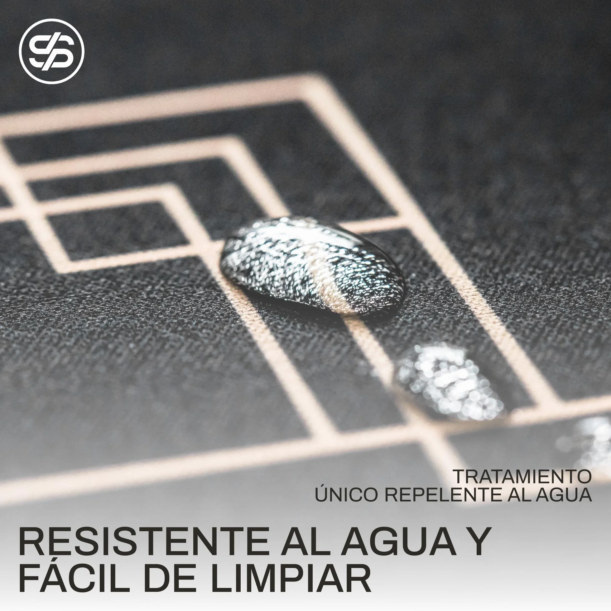 SLOWPLAY Godel Alfombrilla de póker para Texas Hold’em | tapete portátil Negro y Dorado champán, 180x90 cm, Repelente al Agua, reducción de Ruido y Bolsa de Transporte Premium