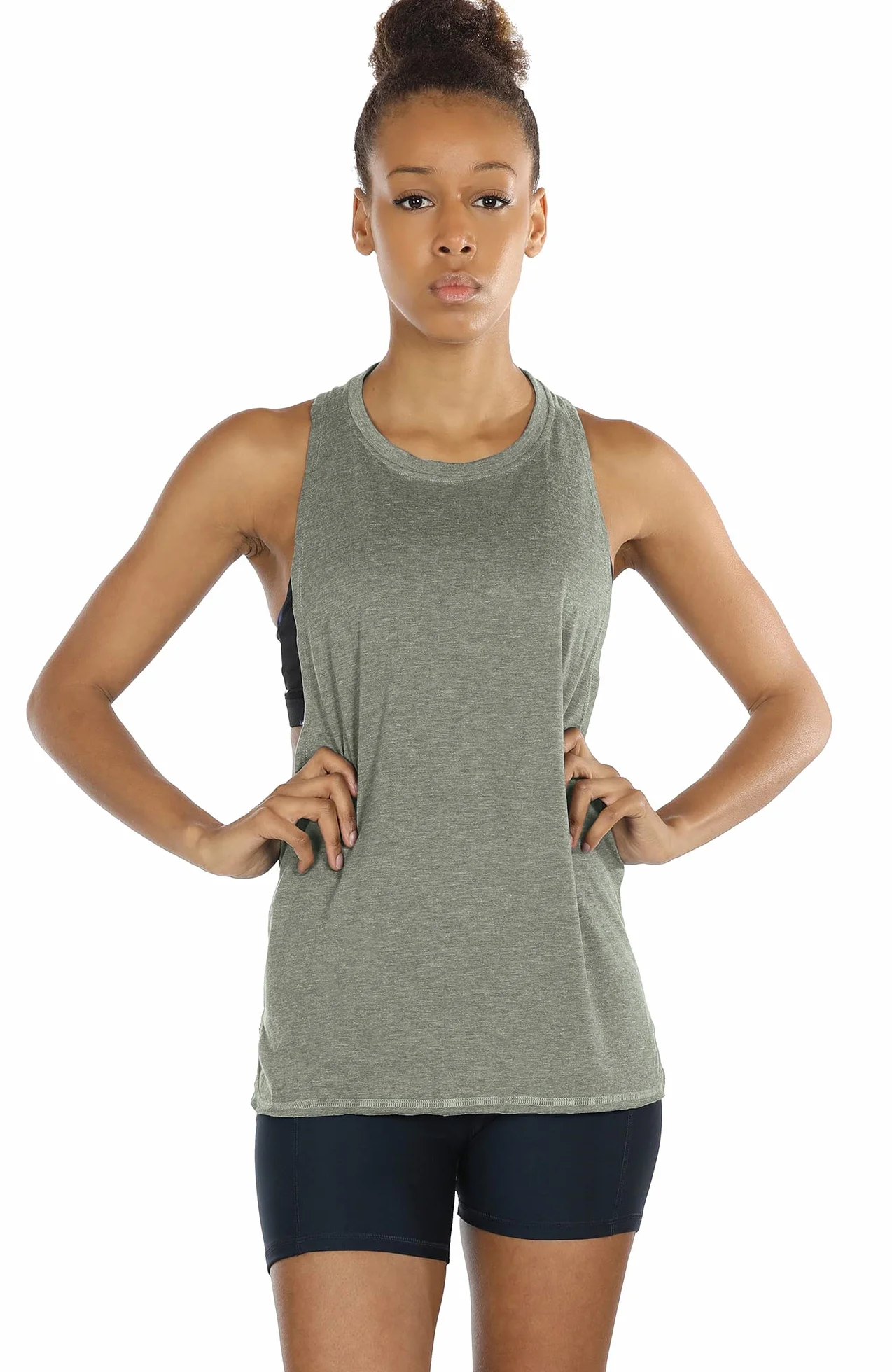icyzone Tank Tops Camiseta de fitness Mujer