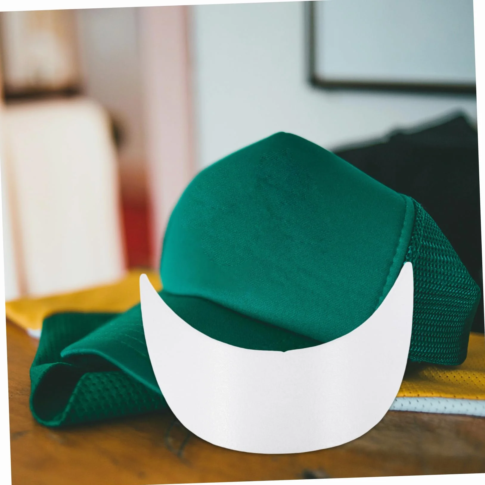 FOMIYES 20 Piezas Visera De Plástico Para Sombrero De Niño Accesorios Para Hacer Sombreros De Béisbol