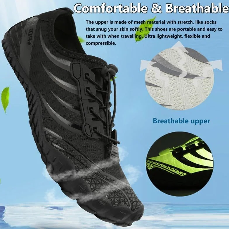 Zapatos Descalzos Hombre Mujer Barefoot Zapatillas Outdoor Secado Rápido Surf Calzado Playa Transpirable Antideslizante 37-46EU