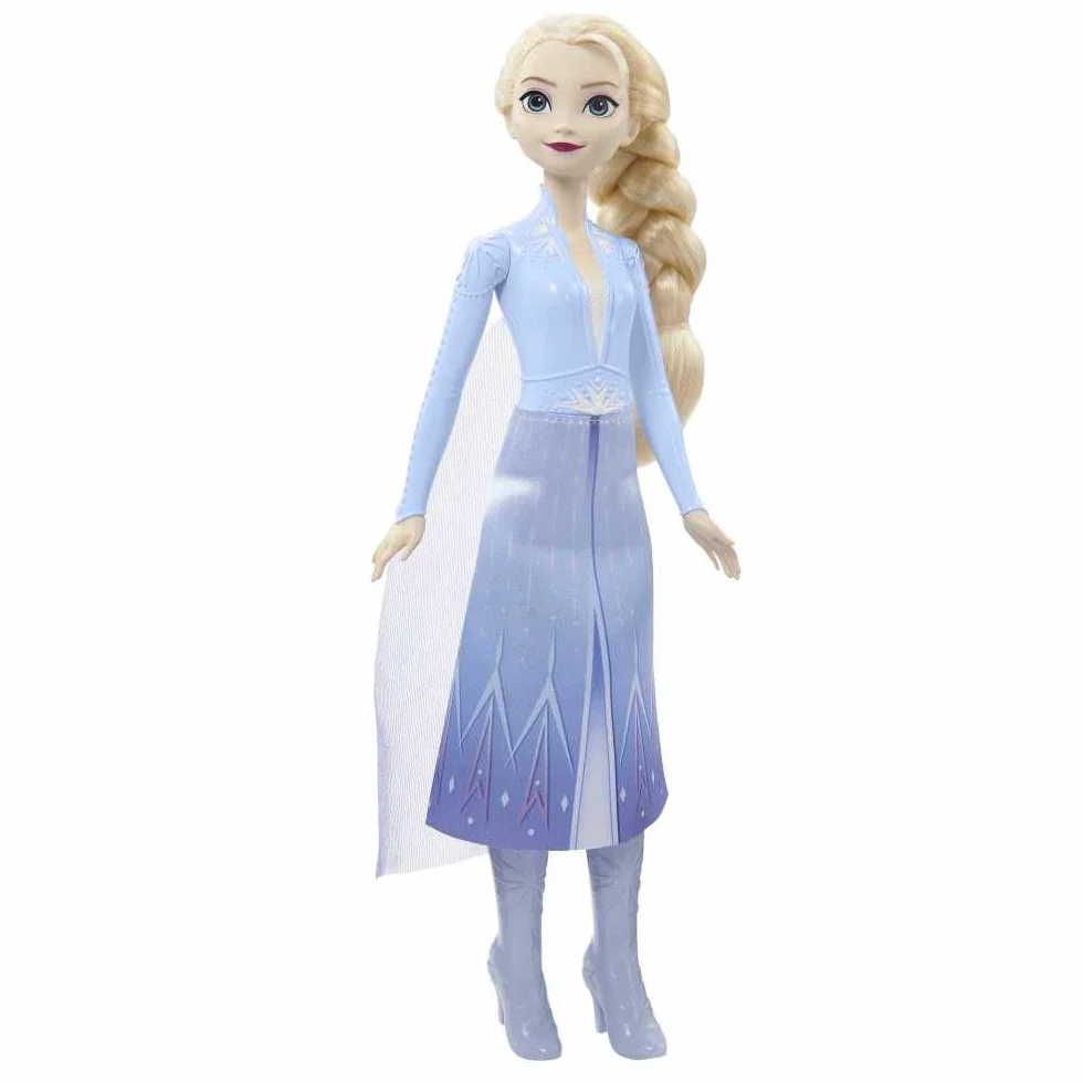 Mattel Disney Frozen 2 Elsa viajera Muñeca con look de viaje, juguete +3 años (HLW48)