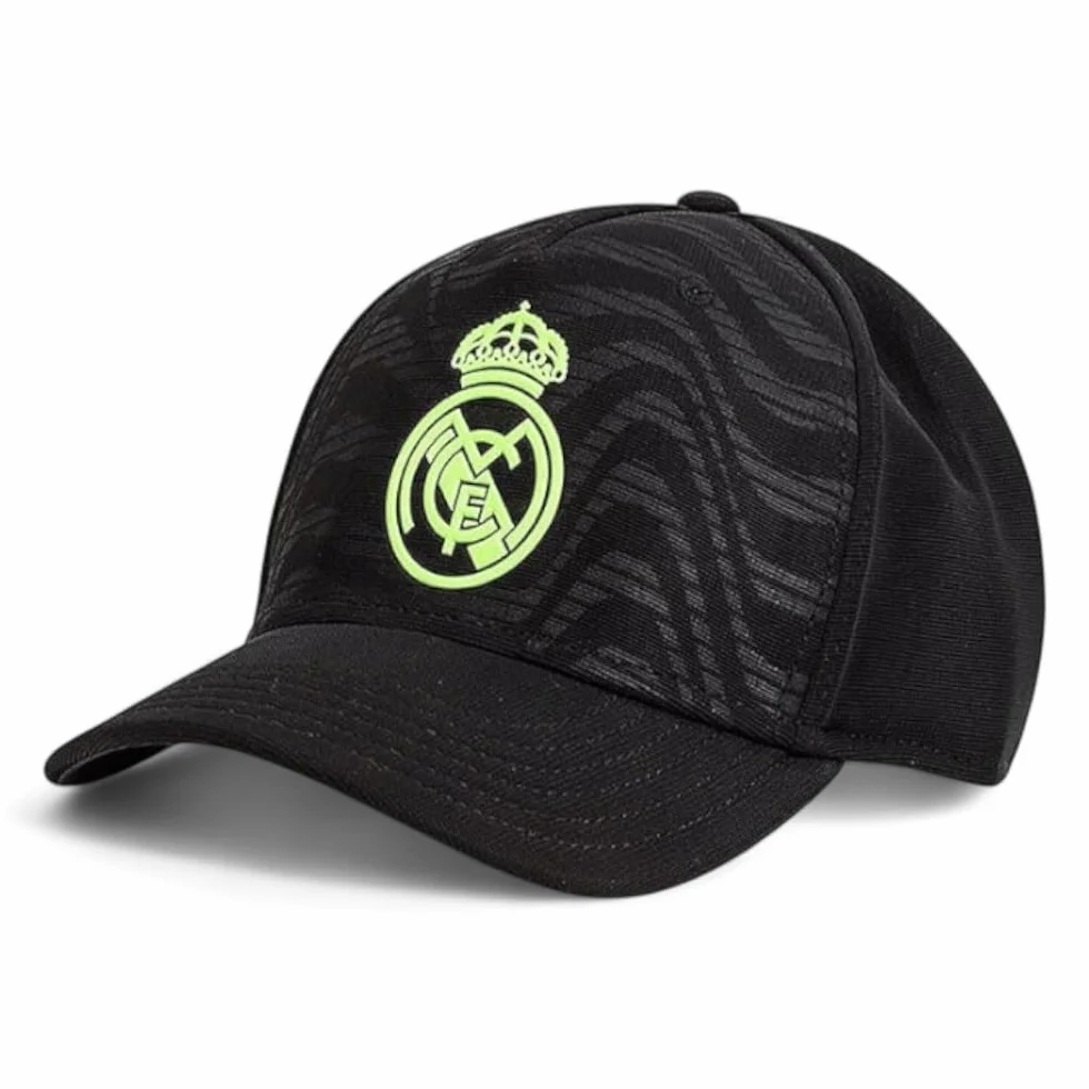 Real Madrid Gorra Infantil Negro Lima