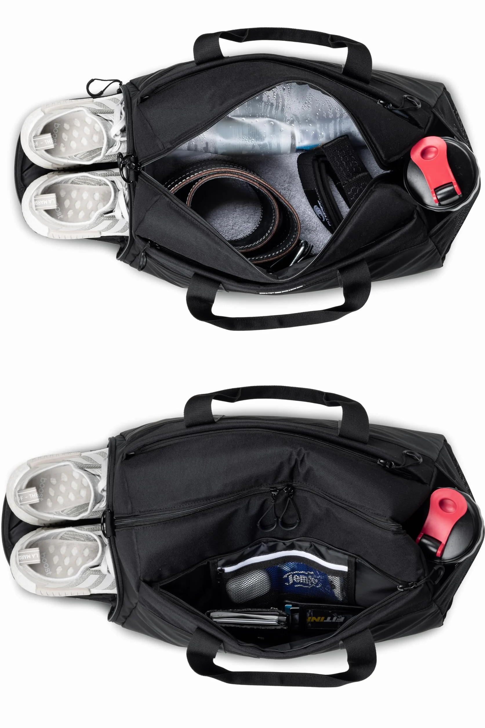 Fitgriff® Bolsa Deporte V2 Compartimento Zapatos Humeda Bolso Gimnasio Viaje Entrenamiento