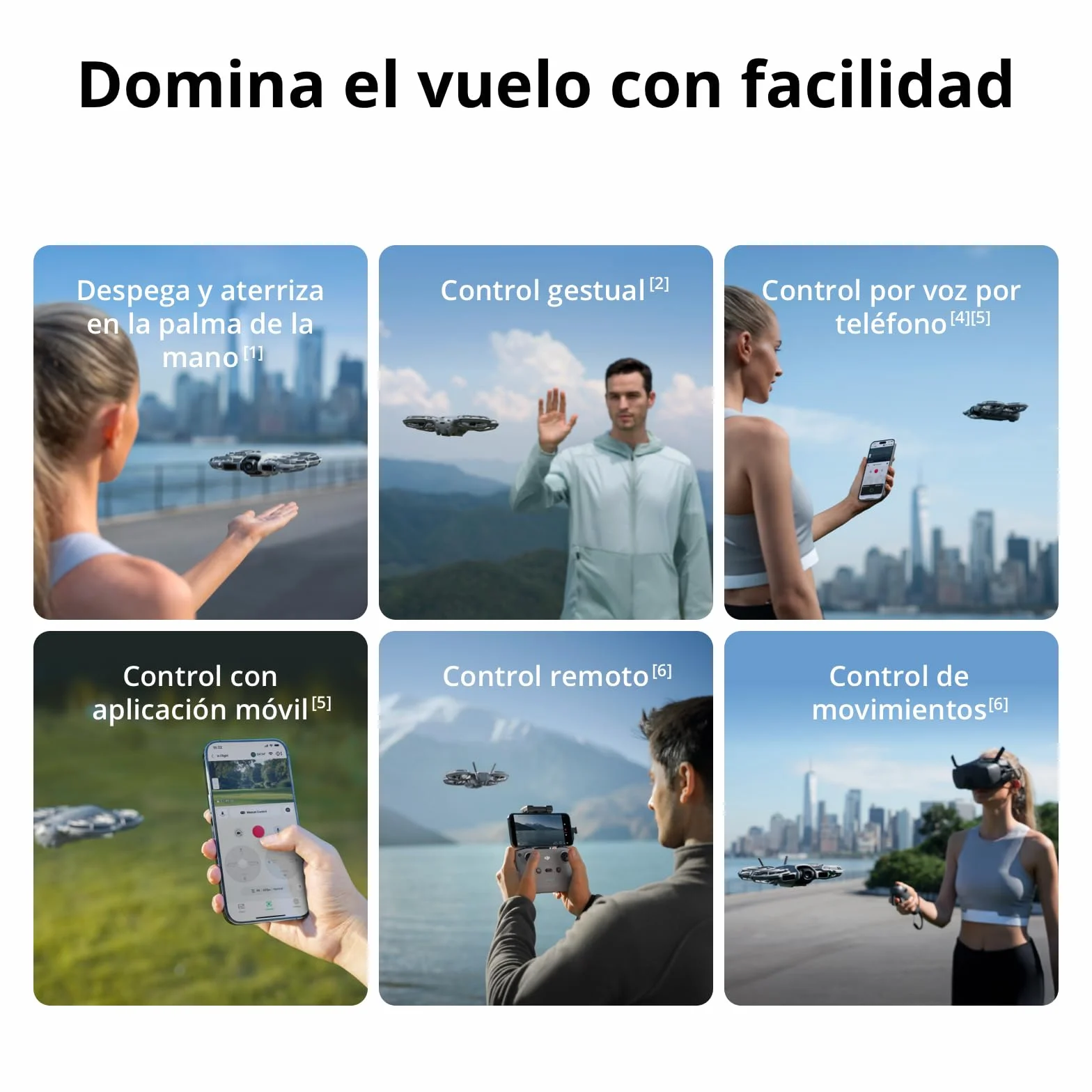 DJI Pack Neo 2 Motion Vuela Más con RC Motion 3 y Goggles N3, transmisión estable con transceptor digital, dron 4K para principiantes, vuelo FPV, 3 baterías