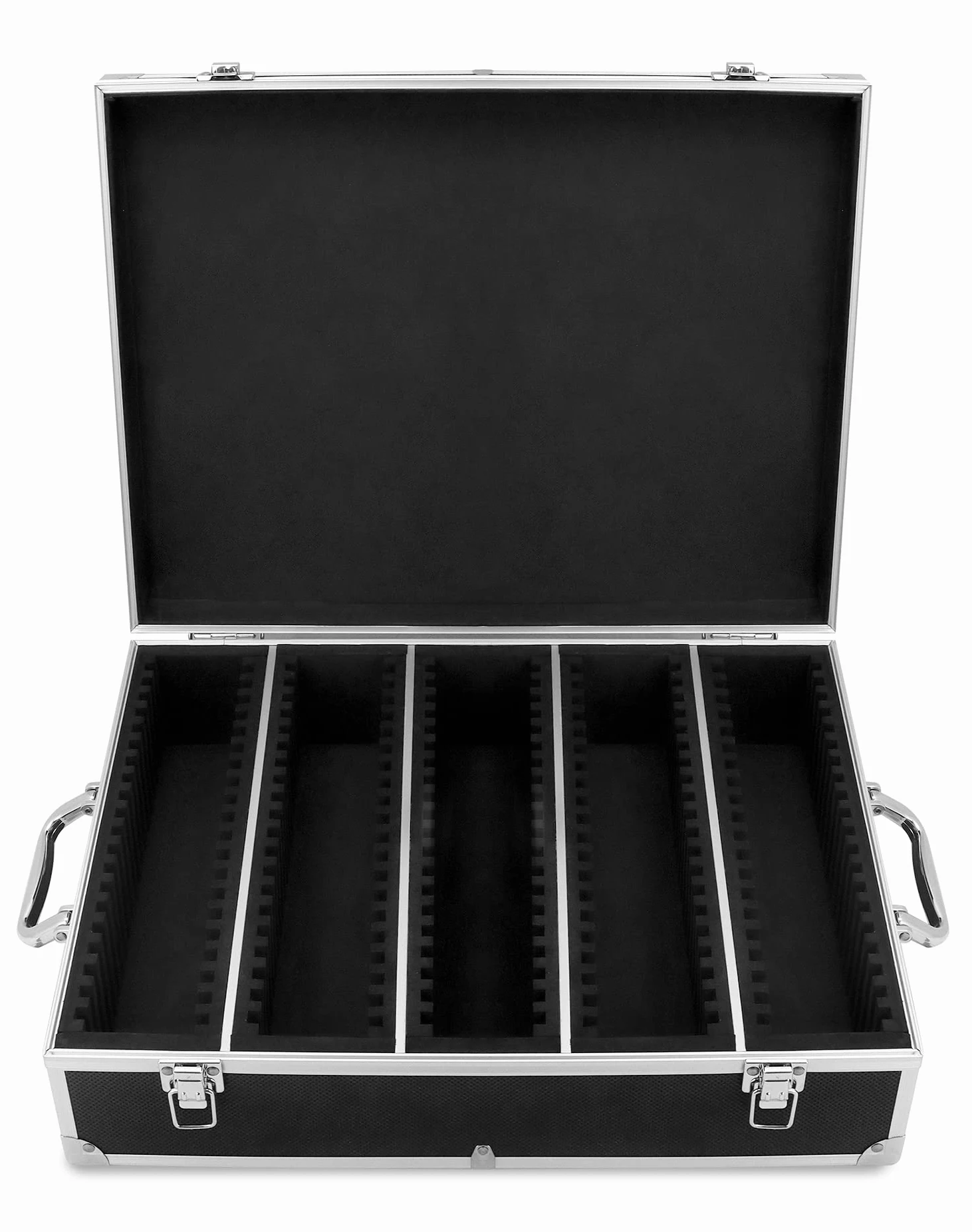 QWORK Caja de almacenamiento de monedas, caja de losa de monedas de grado 100, caja de almacenamiento de tarjetas coleccionables para PCGS, NGC y más, vitrina para monedas, suministros de colección de