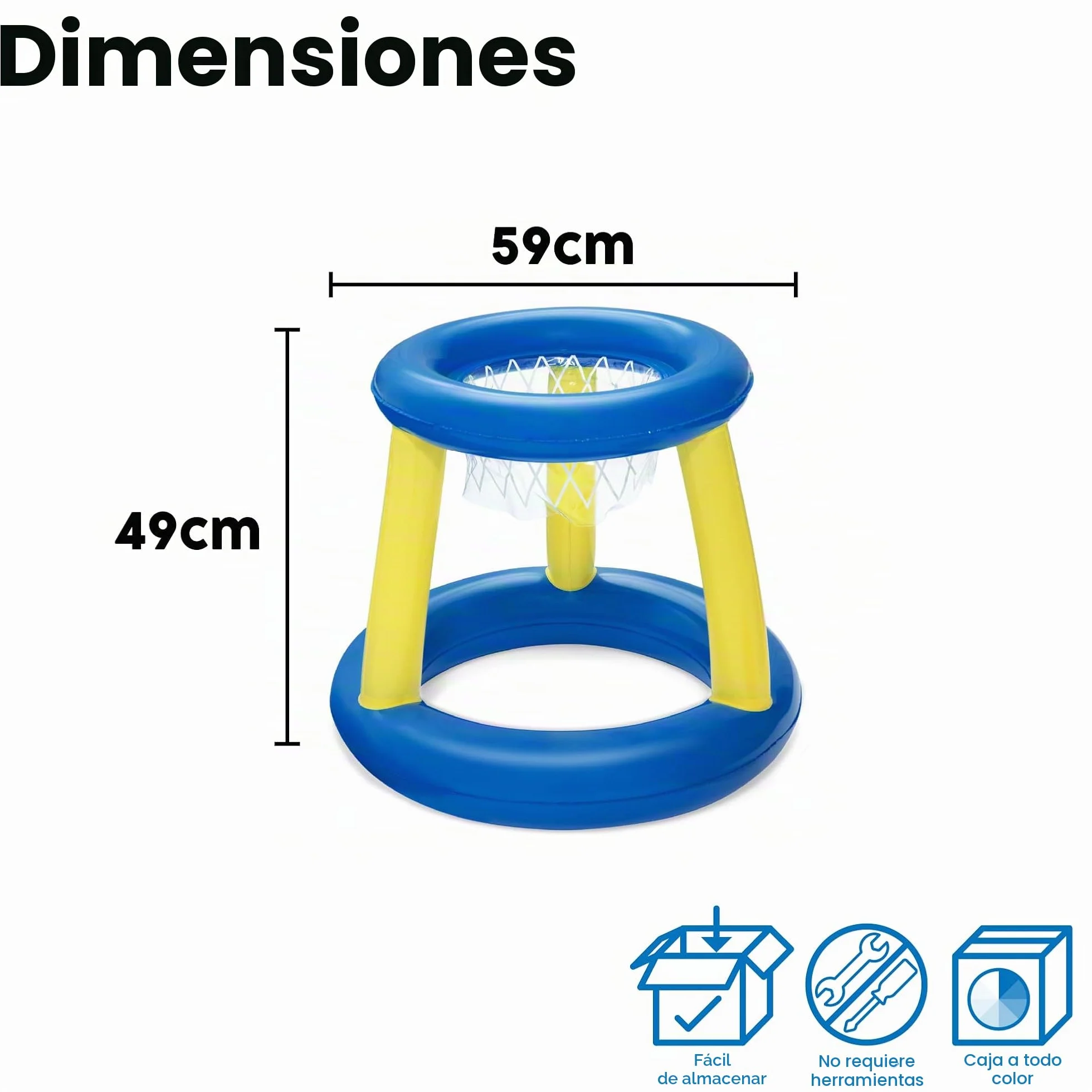 Bestway® Φ24/Φ61cm Splash 'N' Hoop Water Game