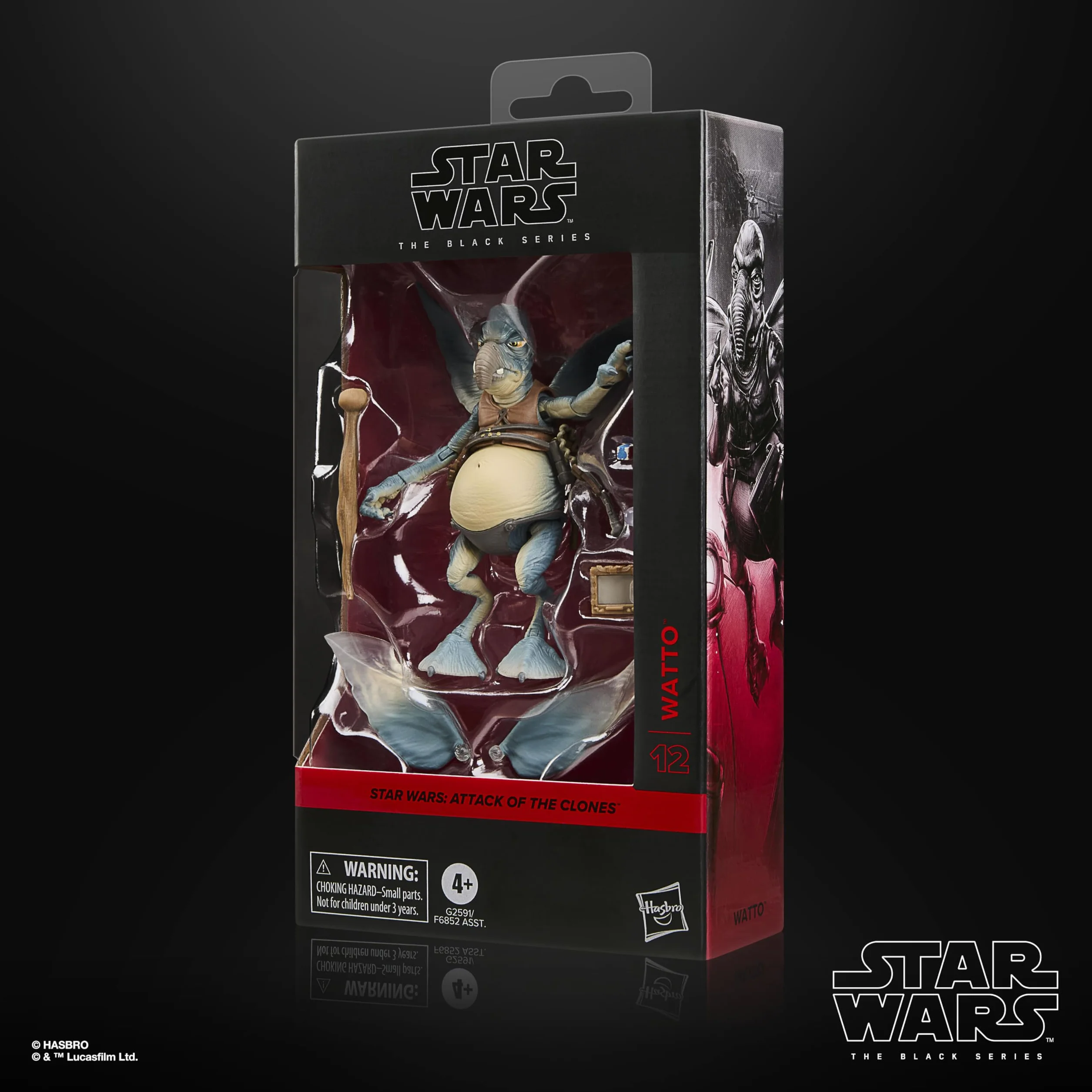 Star Wars The Black Series, Watto, Ataque de los Clones, Figura Premium Coleccionable de 15 cm