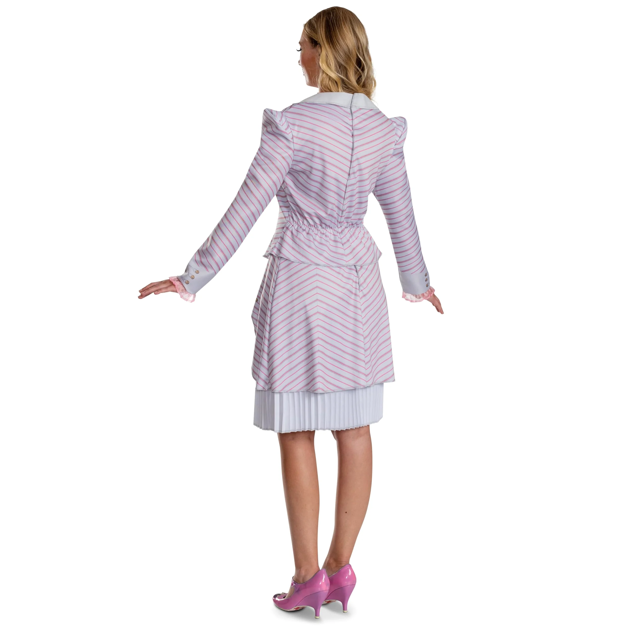 Disguise Wicked Glinda Deluxe Shiz - Disfraz oficial de la película Wicked para mujer