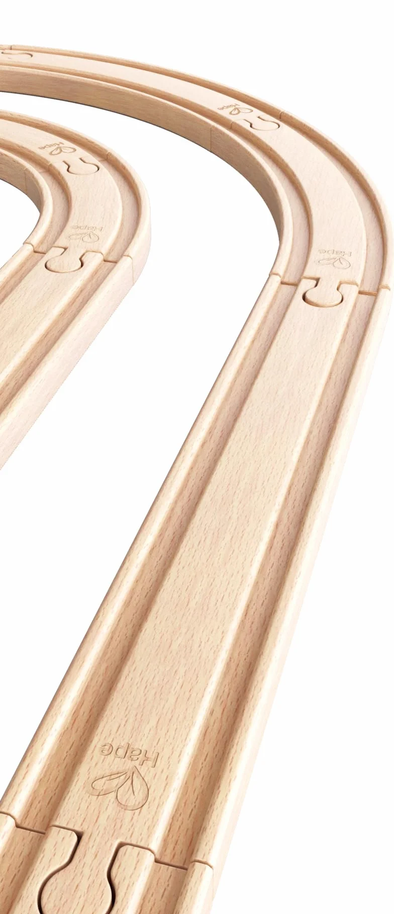 Hape - Pack Súper Extensión de Vías (Toynamics E3707)