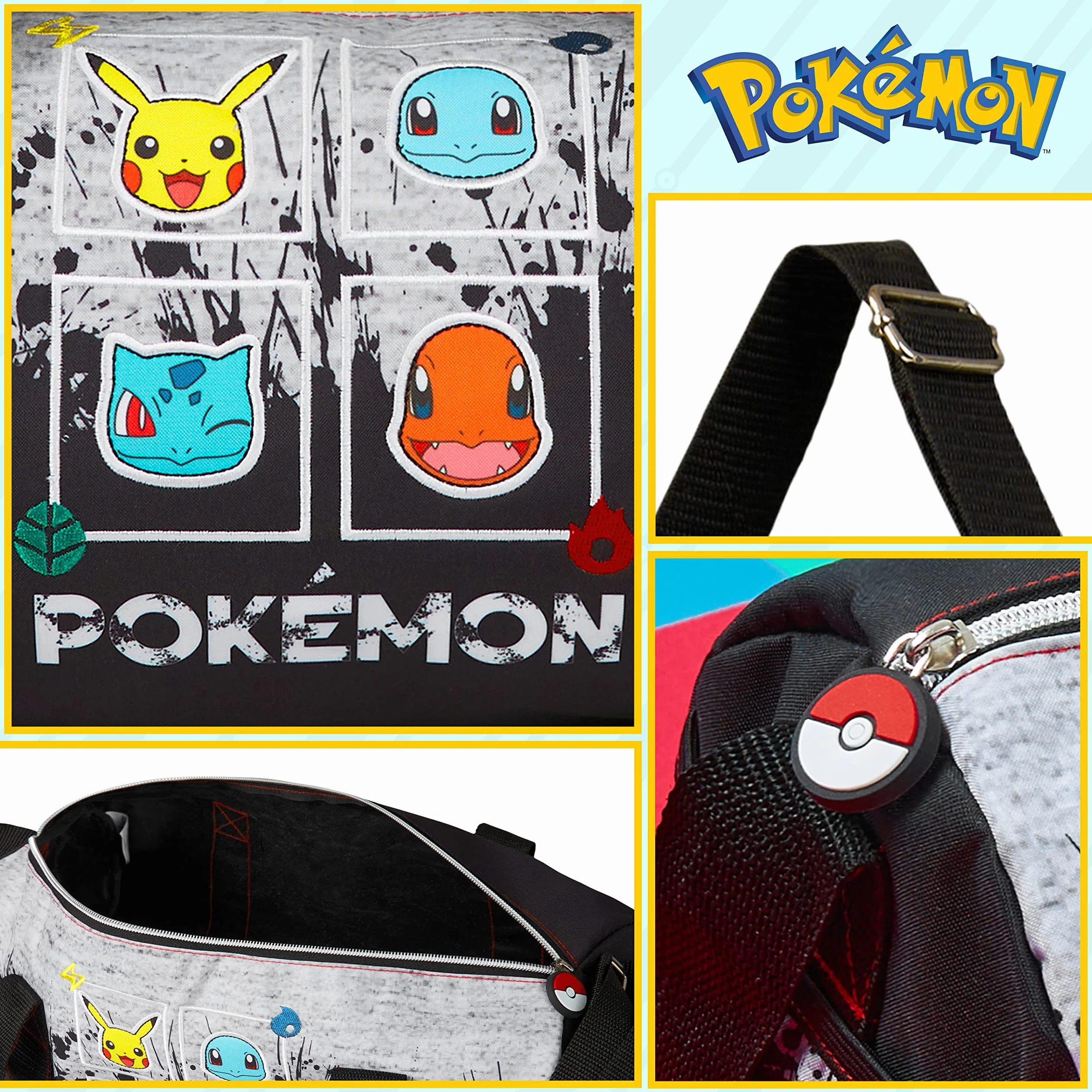 Pokemon Bolsa Deporte Niño - Bolsa Grande de Viaje Oficial