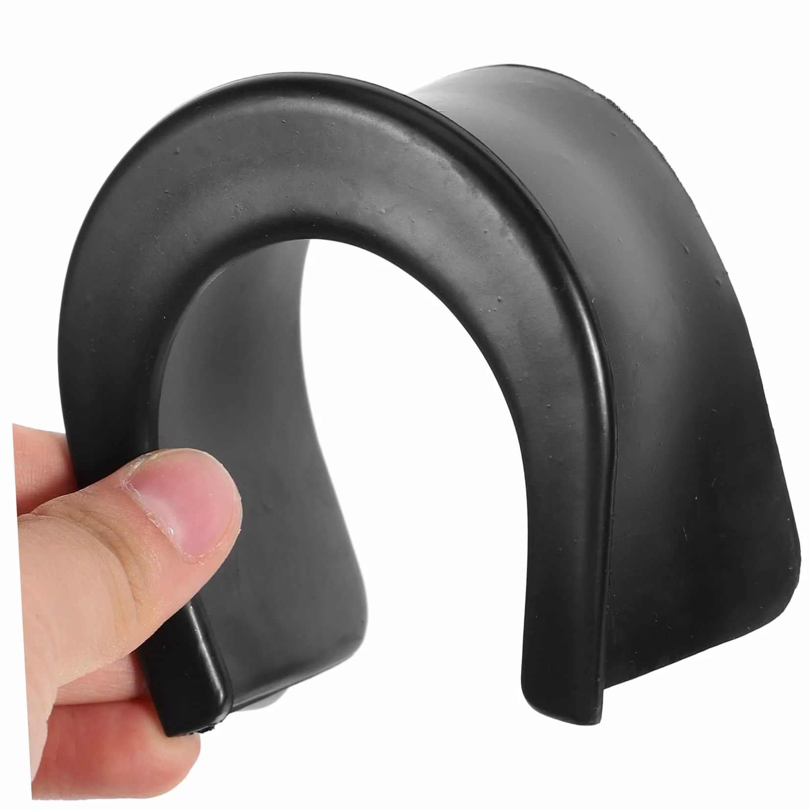 BESTonZON 6 Piezas Forro de Bolsillo de Plástico Negro para Mesa de Billar Protege Troneras Reemplazable