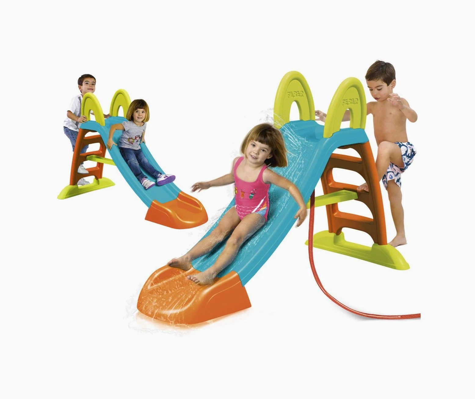Famosa Tobogán Feber Slide Plus con Agua 800009001