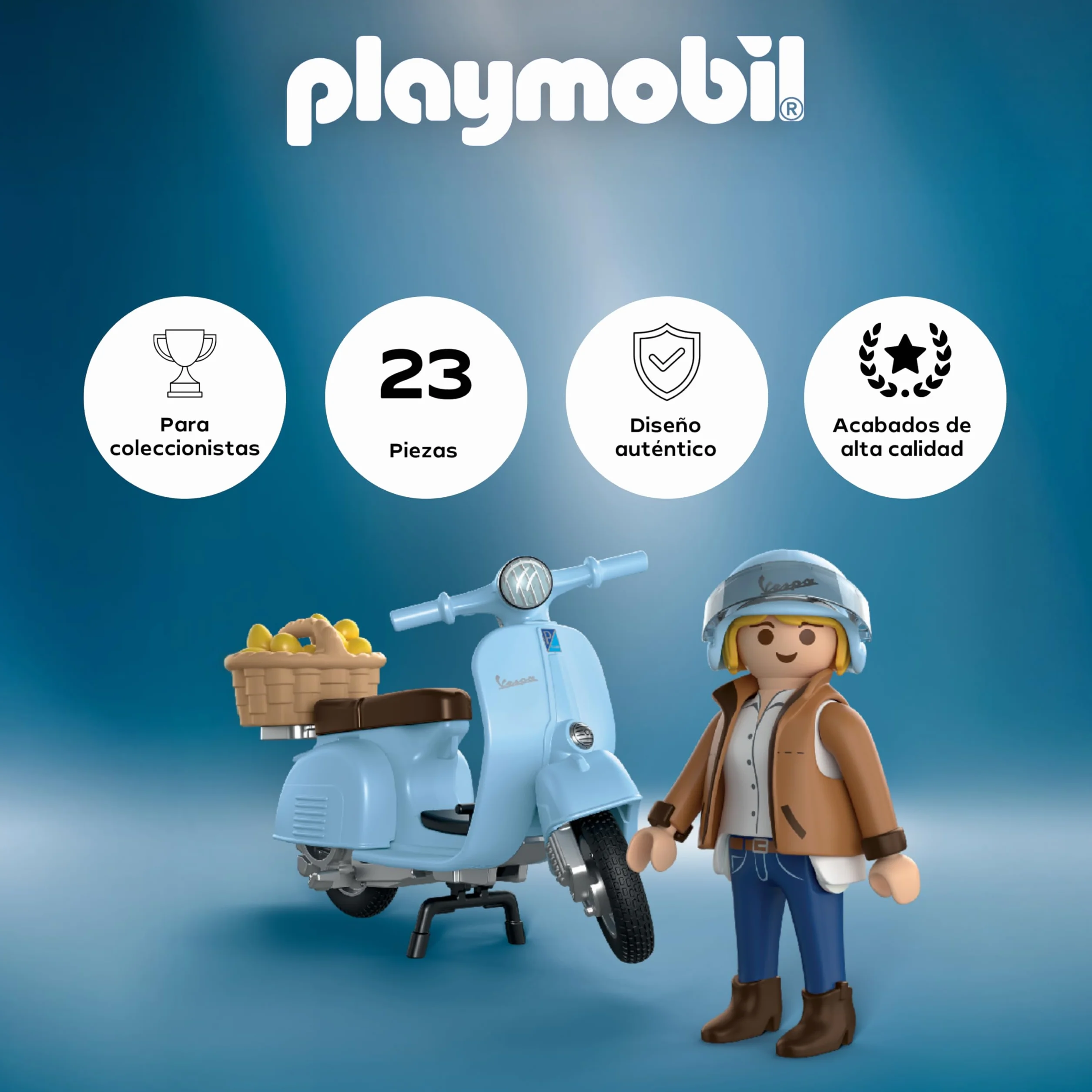 PLAYMOBIL | Vehículos | 80 años de Vespa: Estilo icónico