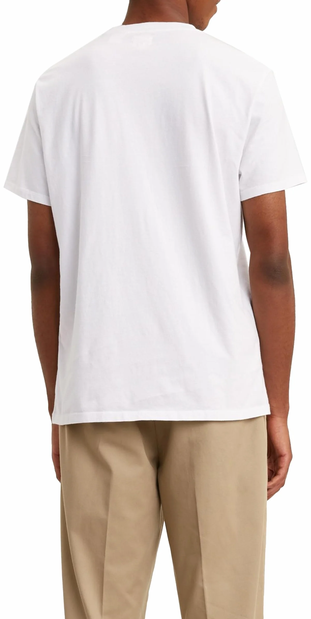 Levi's SS Original Housemark Camiseta Hombre Logotipo Chesthit