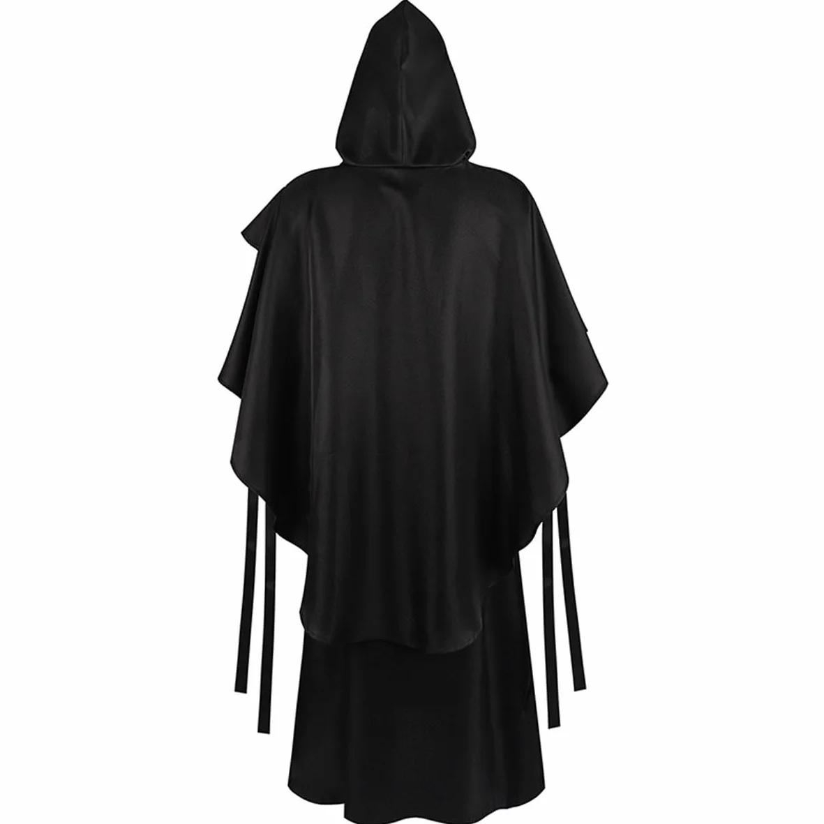 LANGWEI Disfraz De Diablo De La Parca De Halloween, Traje De Monje Medieval, Traje De Sacerdote