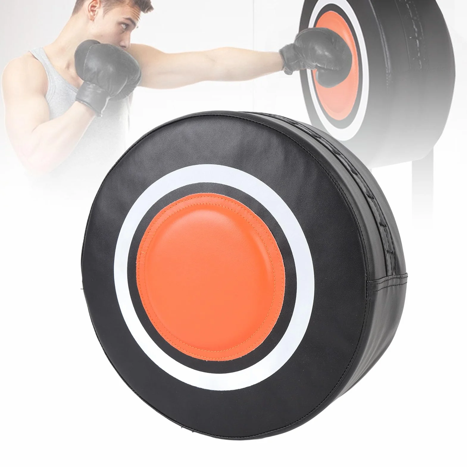 Bolsa de Boxeo de Cuero Grueso para Entrenamiento Fitness, Montar en la Pared