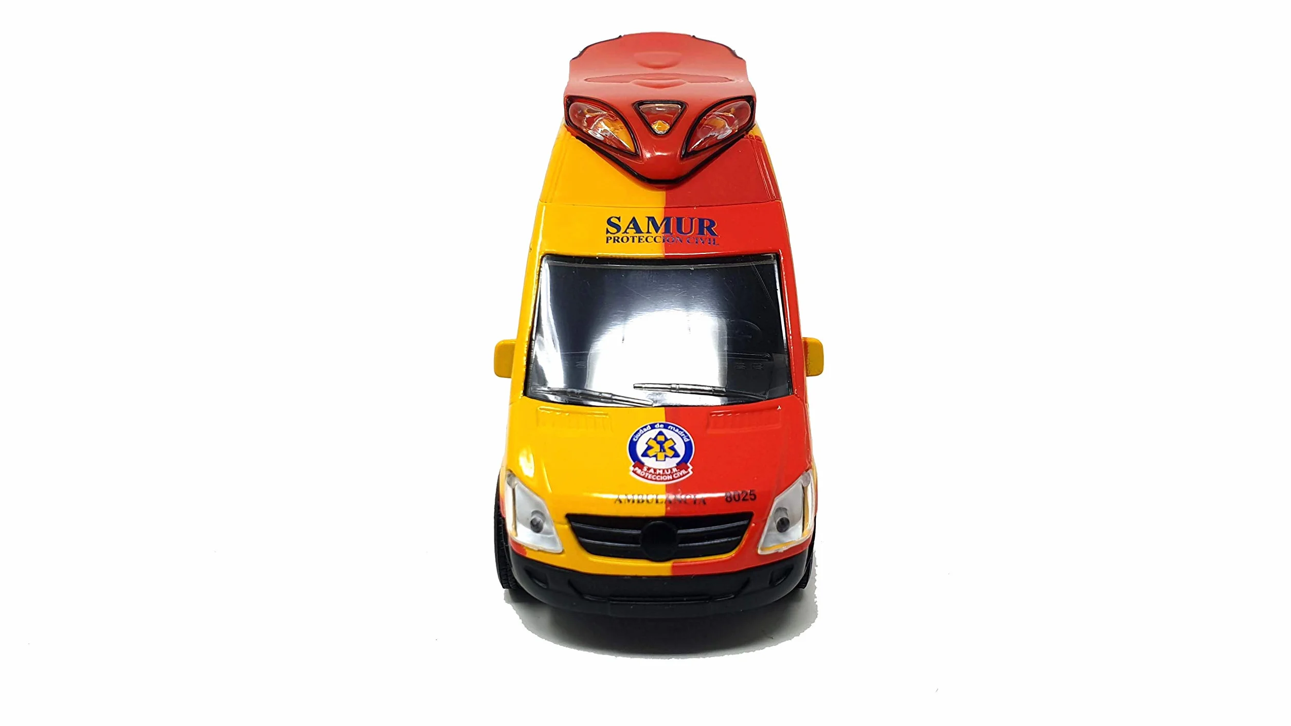 PLAYJOCS GT-8035 Ambulancia SAMUR Coche para niños y Juguetes.