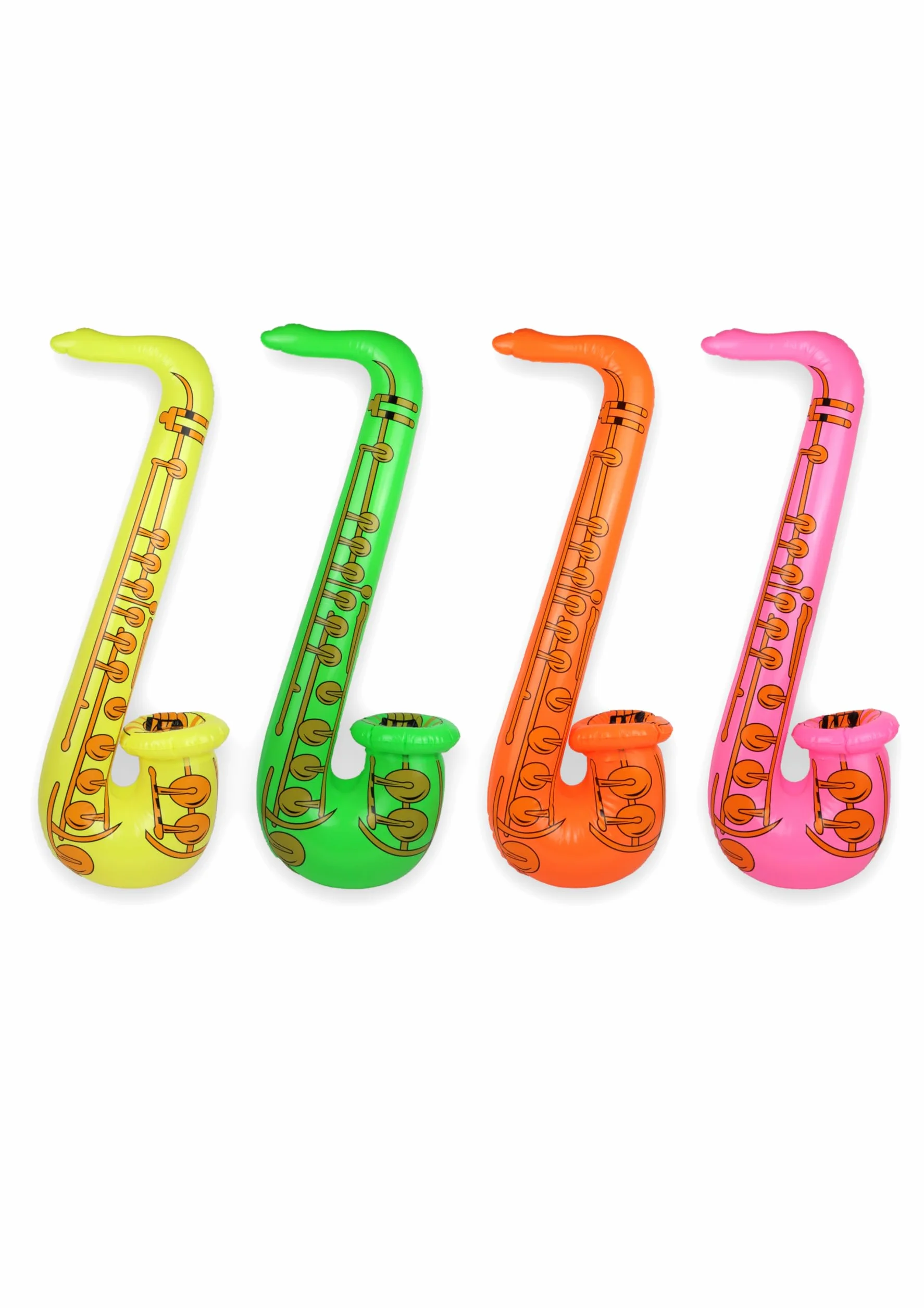 Hen and Stag X99 110 - Juego de 4 4 saxofones inflables