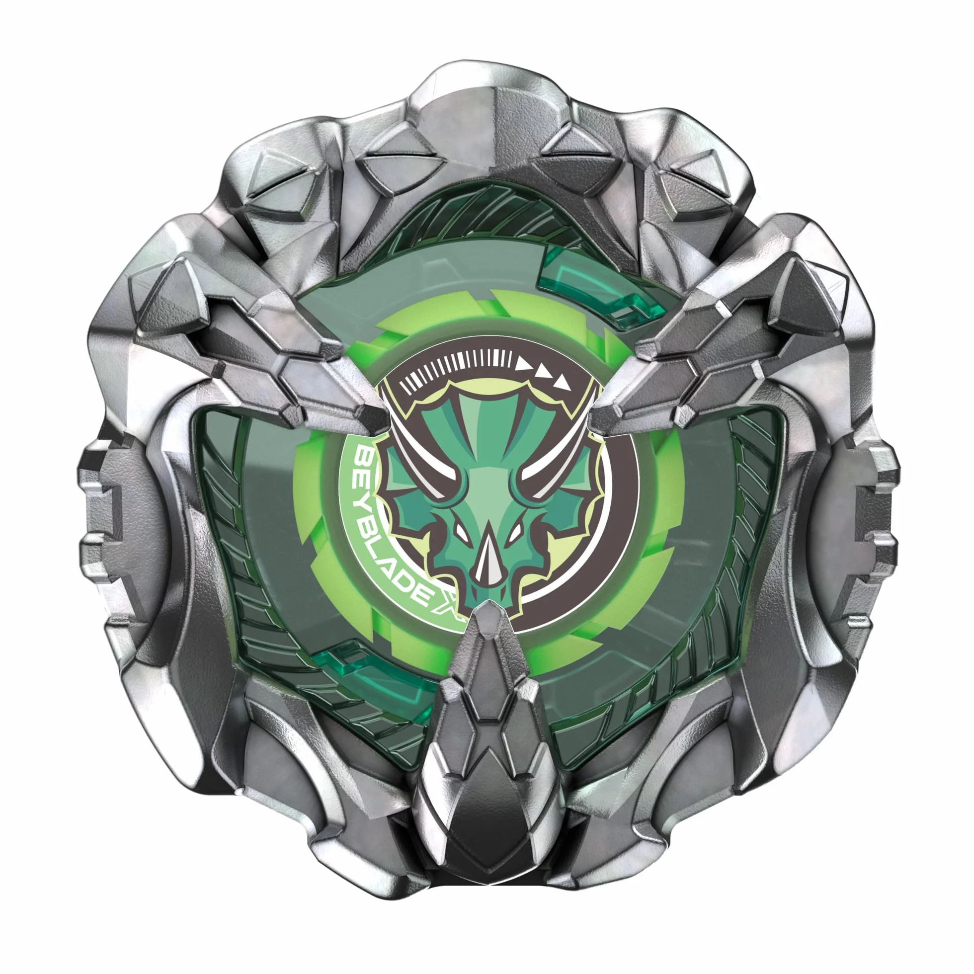 Beyblade X Ridge Triceratops 9-80GN Kit de Refuerzo Takara Tomy Tipo Defensa Juguete Tope Batalla 8+