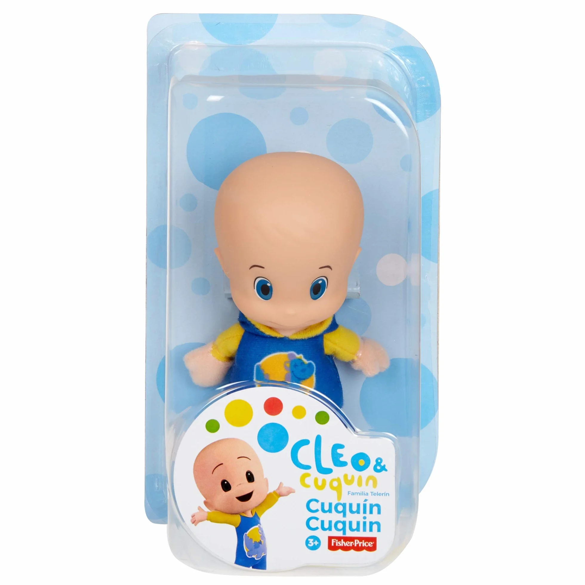 Cleo & Cuquin Muñeco Cuquín, juguete de la Familia Telerín (Mattel FVR92)
