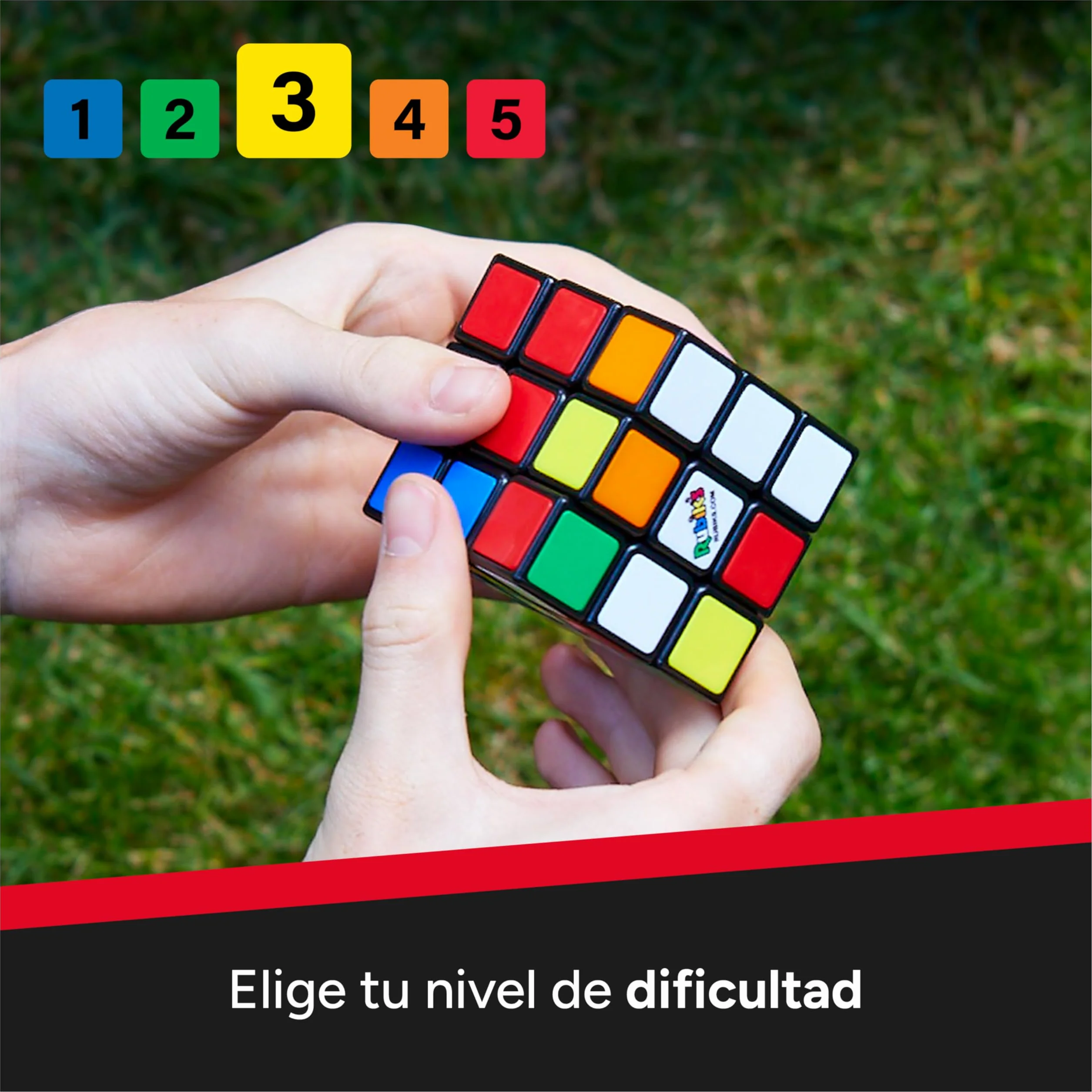 Rubiks Speed Cube - Cubo de Rubik Rápido Rompecabezas para Adultos y Niños 8 Años+