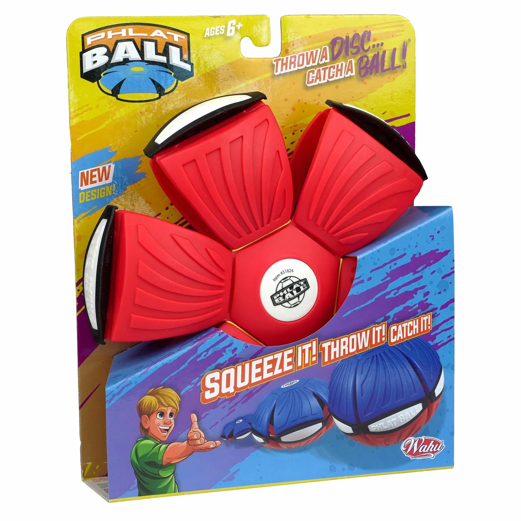 Goliath Phlat Ball Lánzalo Y Se Convierte En Pelota, colores surtido
