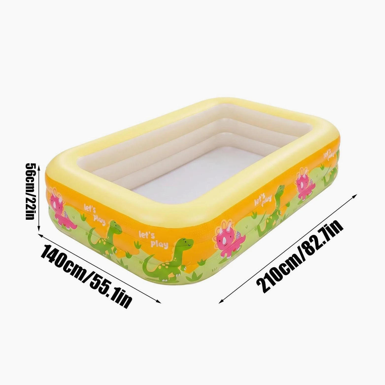 Piscina Infantil Hinchable Tina de Juegos de Agua Antideslizante de PVC | Piscina Hinchable de Verano para Niños para Adultos Niñas Niños Interior Exterior Jardín Patio Piscina Playa Verano
