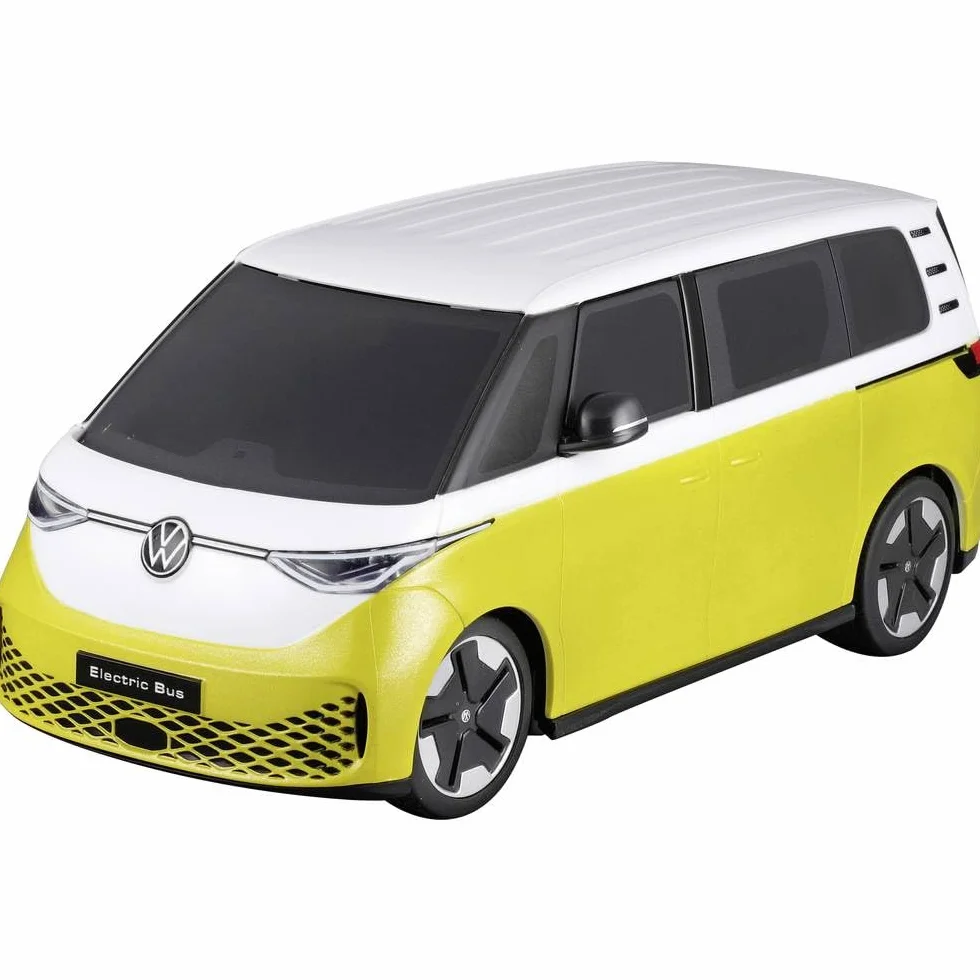 Maisto Tech RC Coche teledirigido Volkswagen Electric Bus, Licencia oficial, Escala 1/24, Alta velocidad, 2.4 GH.z, Cable USB incluido, Coches teledirigidos, Deportivo radiocontrol (78028)