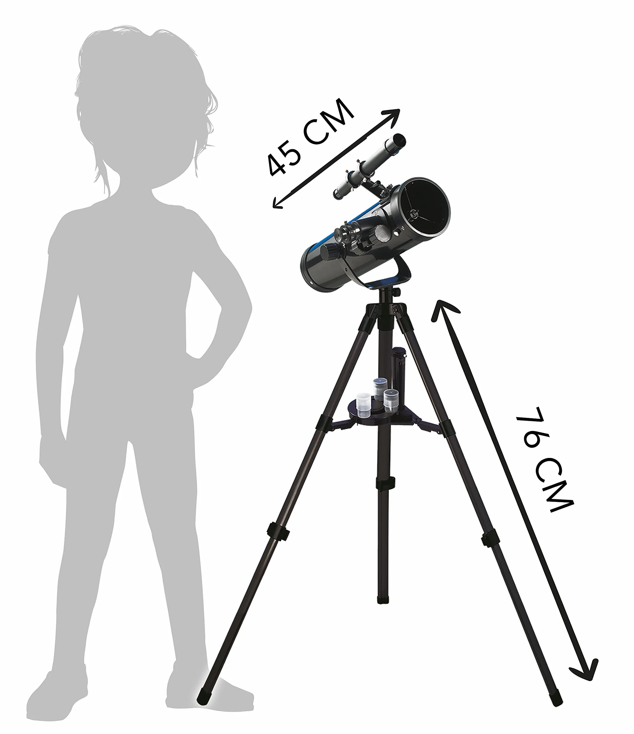 Buki France TS008B - Telescopio 50 actividades