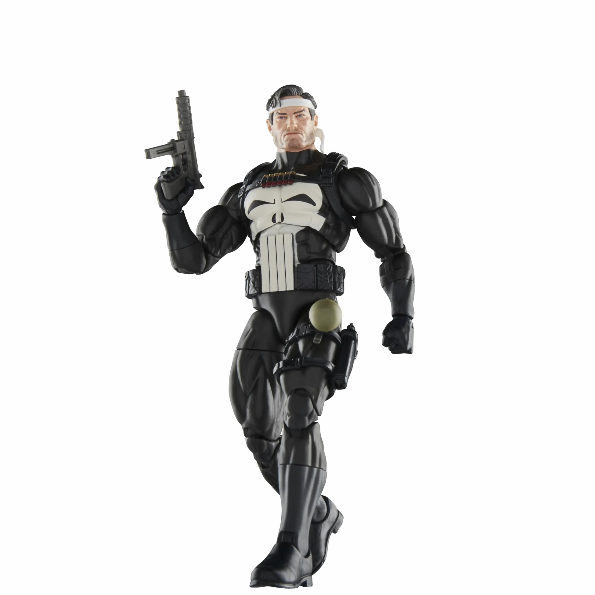 Marvel Legends Series Punisher and Bushwacker, Comics - Figuras de acción coleccionables de 6 Pulgadas | Marvel Legends The Punisher War Journal - Figura de acción de 6 pulgadas, paquete de 2 - Punisher y Bushwacker