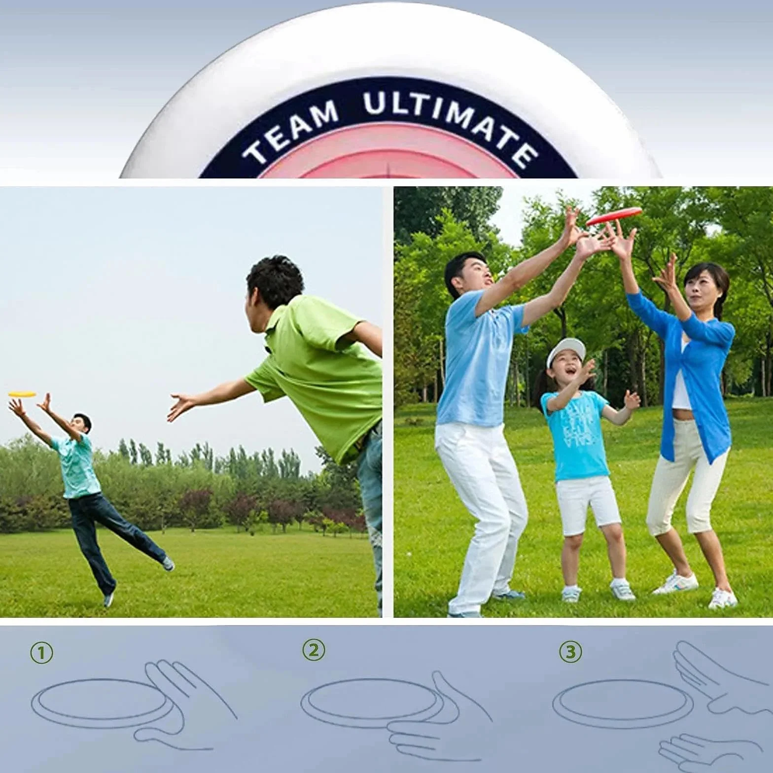 Frisbee Profesional 175g Ultimate Frisbee Disco Lanzamiento Competición Material Duradero Funsport Entrenamiento Partidos Alta Velocidad Precisión Adultos