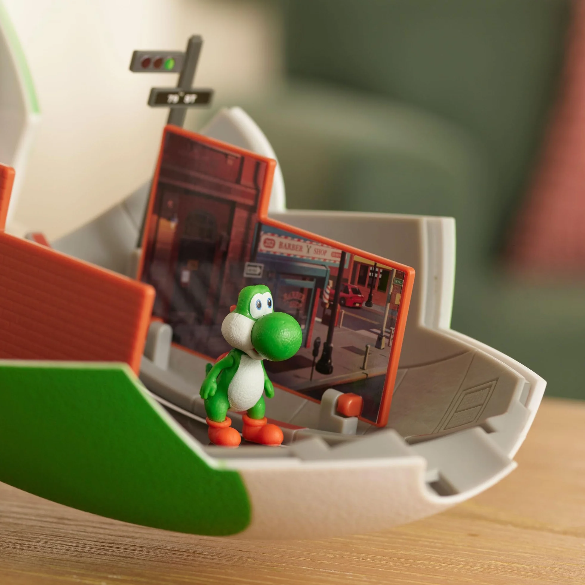 El Set de Juego Huevo de Yoshi de la película Super Mario Galaxy con Minifiguras de 3,8 cm, con Licencia Oficial de Jakks Pacific, Incluye Figuras de 4 cm y Mario de Fuego Exclusivo