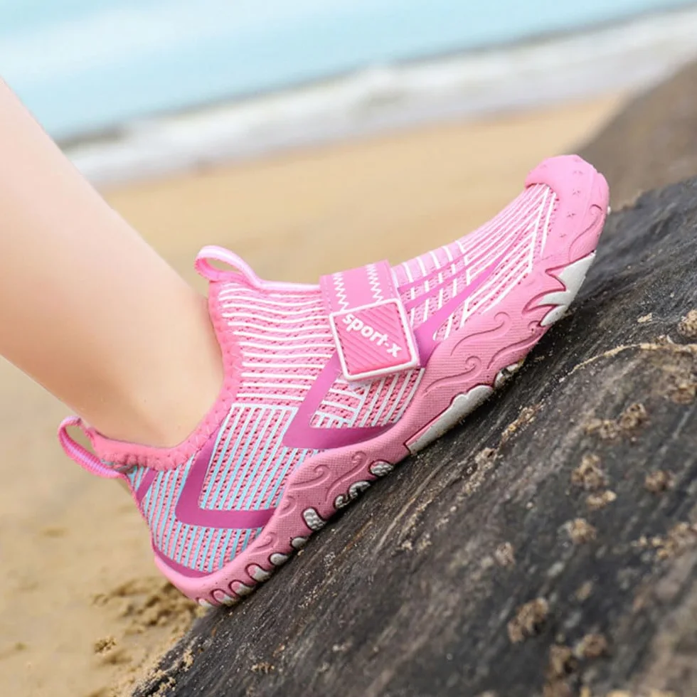 Mateju Zapatos de Agua Niño Niña Escarpines Natación Verano Antideslizantes Secado Rápido Surf Snorkel