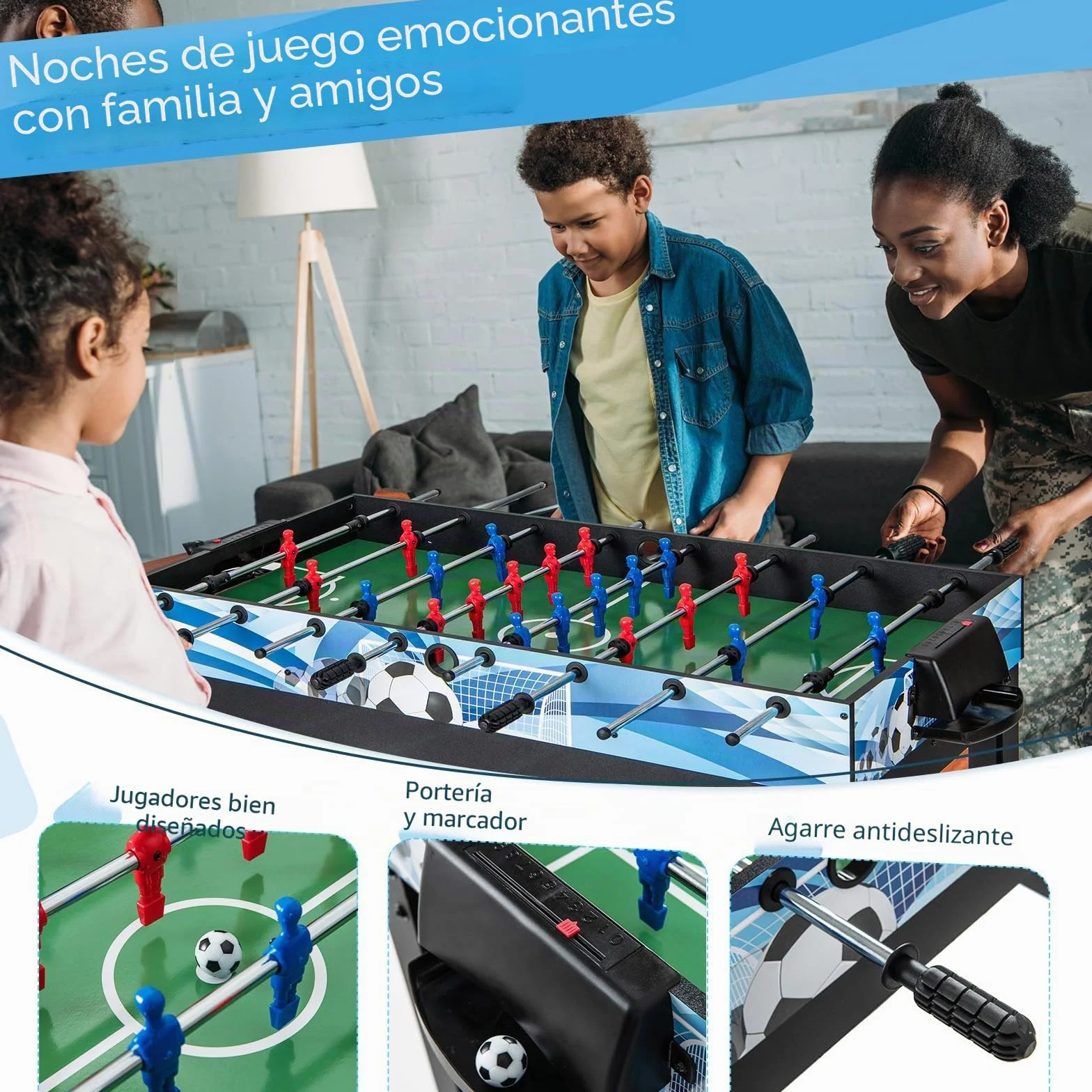 GOPLUS Mesa Multijuegos Convertible 14 en 1 con Futbolín, Mesa Multifuncional con Billar, Air Hockey, Ping Pong, Baloncesto, Shuffleboard, Ajedrez, Juegos Combinada para Fiesta Bar Hogar