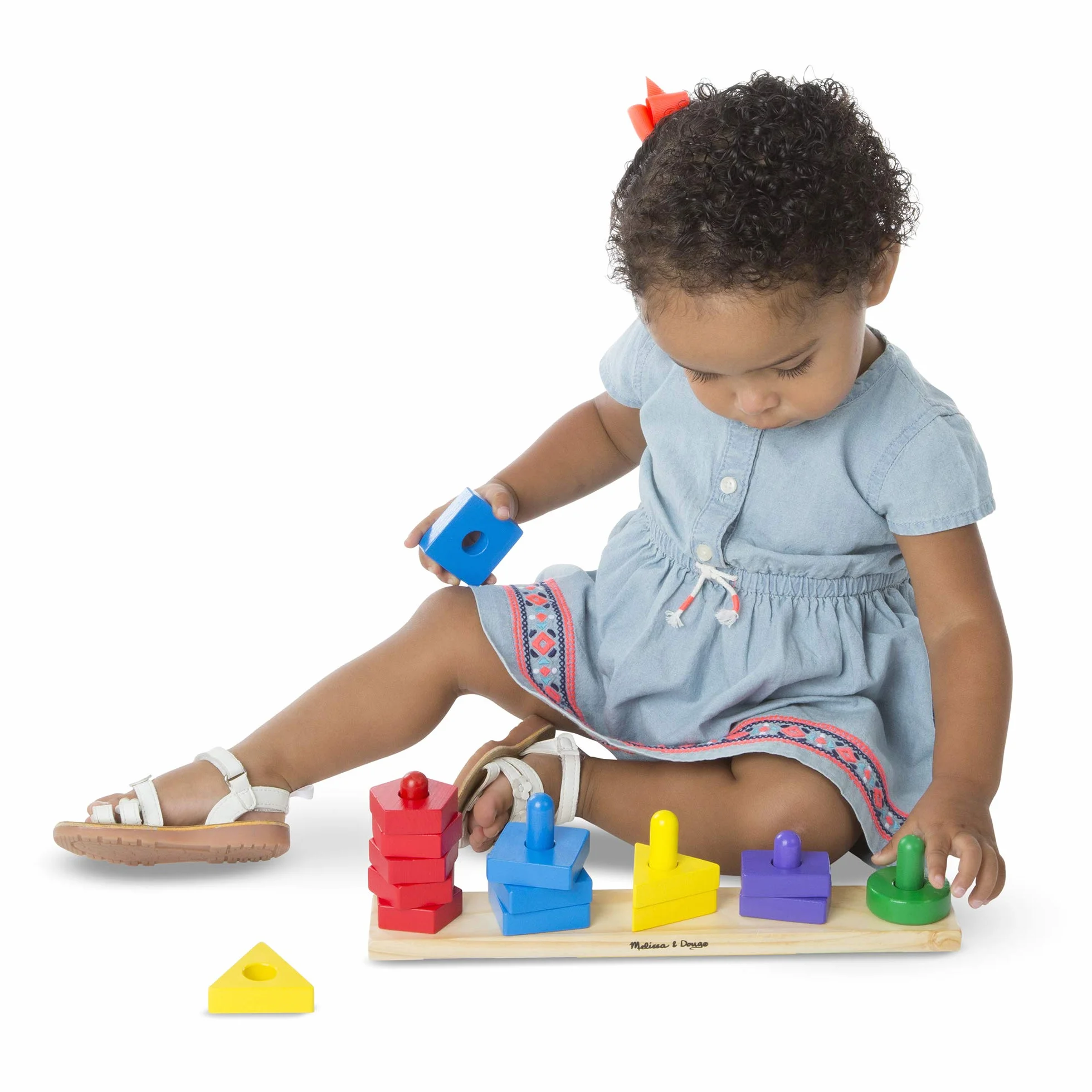 Melissa & Doug Tablero para Apilar Y Clasificar