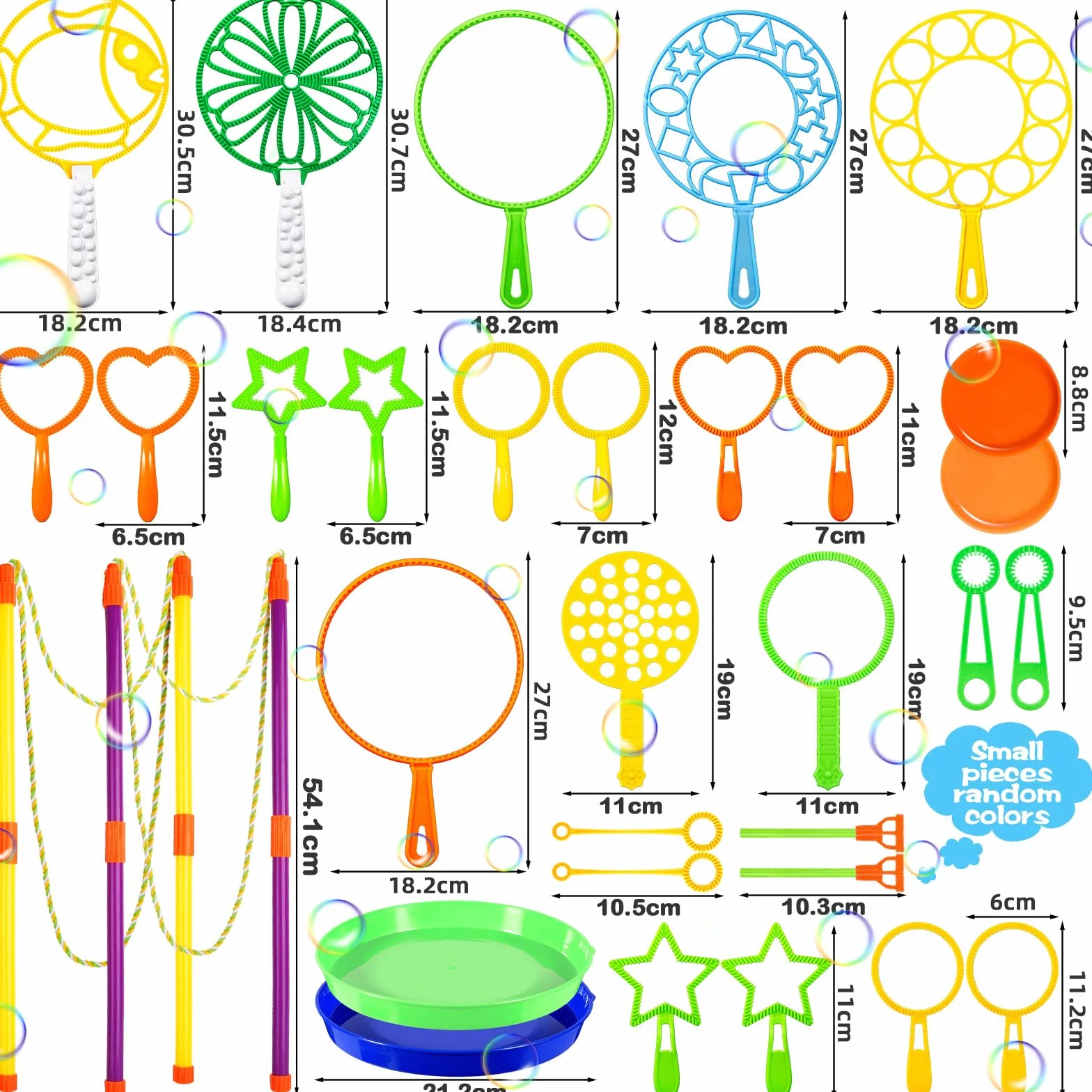 32Pcs Kit de Soplado de Burbujas, Kit de Varita de Burbujas, Juego de Burbujas de Jabón, Kit de Burbujas de Jabón para Actividades al Aire Libre, Fiestas de Cumpleaños, Juegos Infantiles