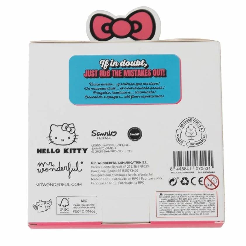 Mr. Wonderful - Gomas de borrar - Hello Kitty