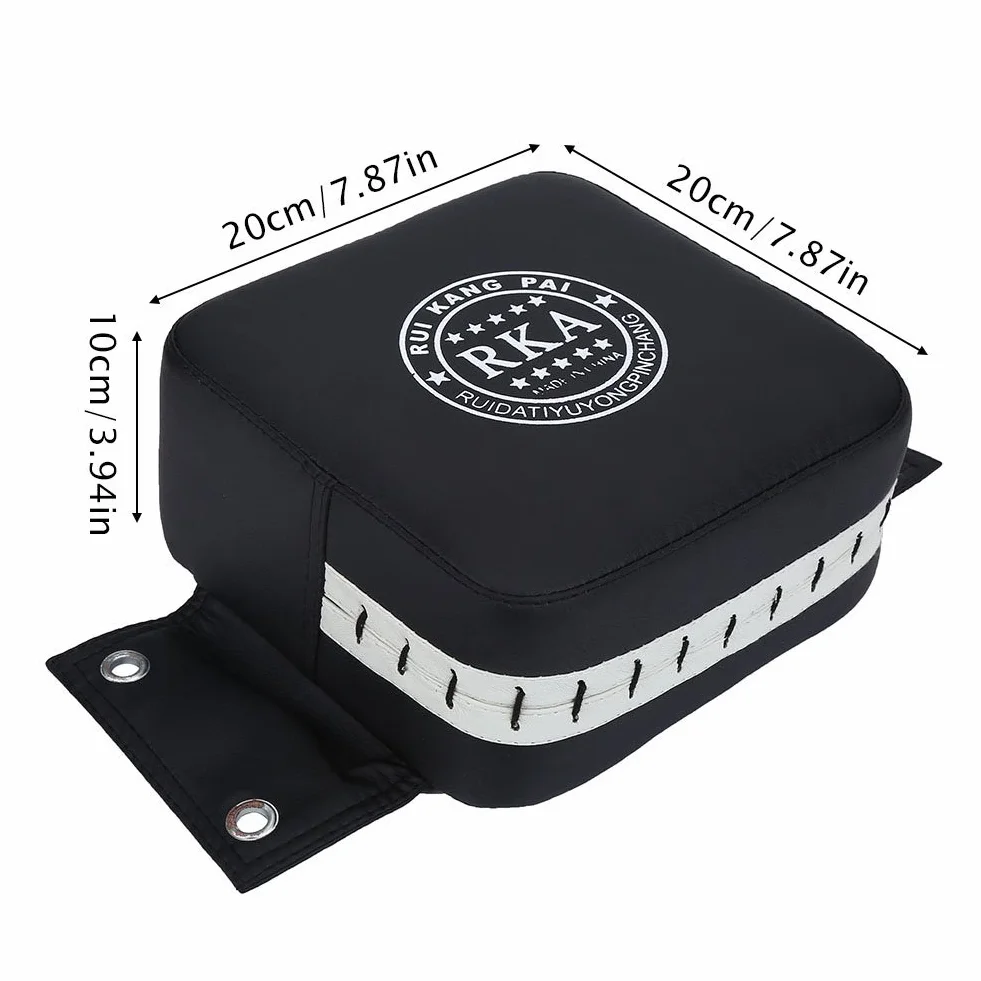 GLOGLOW Fighter Fitness Saco de Boxeo de Entrenamiento Cuadrado Focus Target Soft Pad