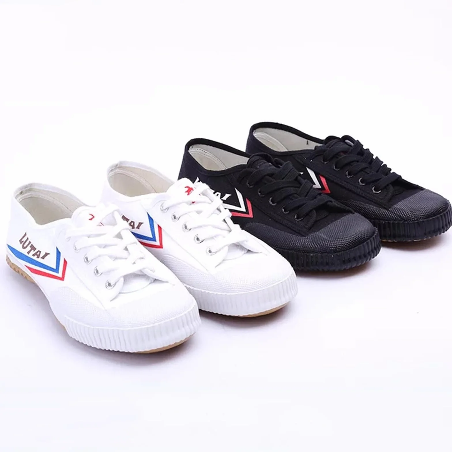 Zapatos de Artes Marciales para Hombre Mujer, Zapatillas Descalzas de Lona para Tai Chi Kung Fu
