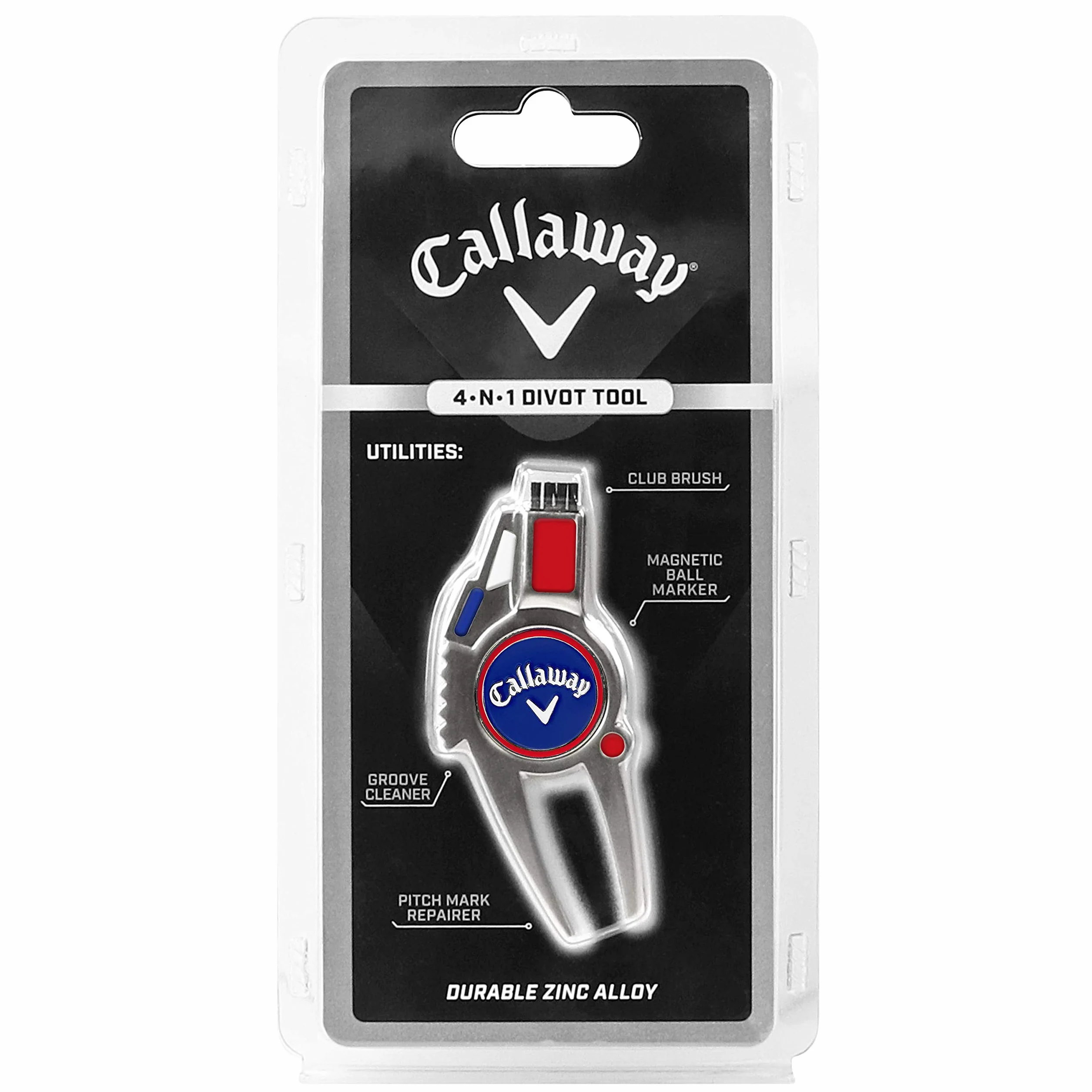 Callaway Herramienta de reparación de Divot 4 en 1