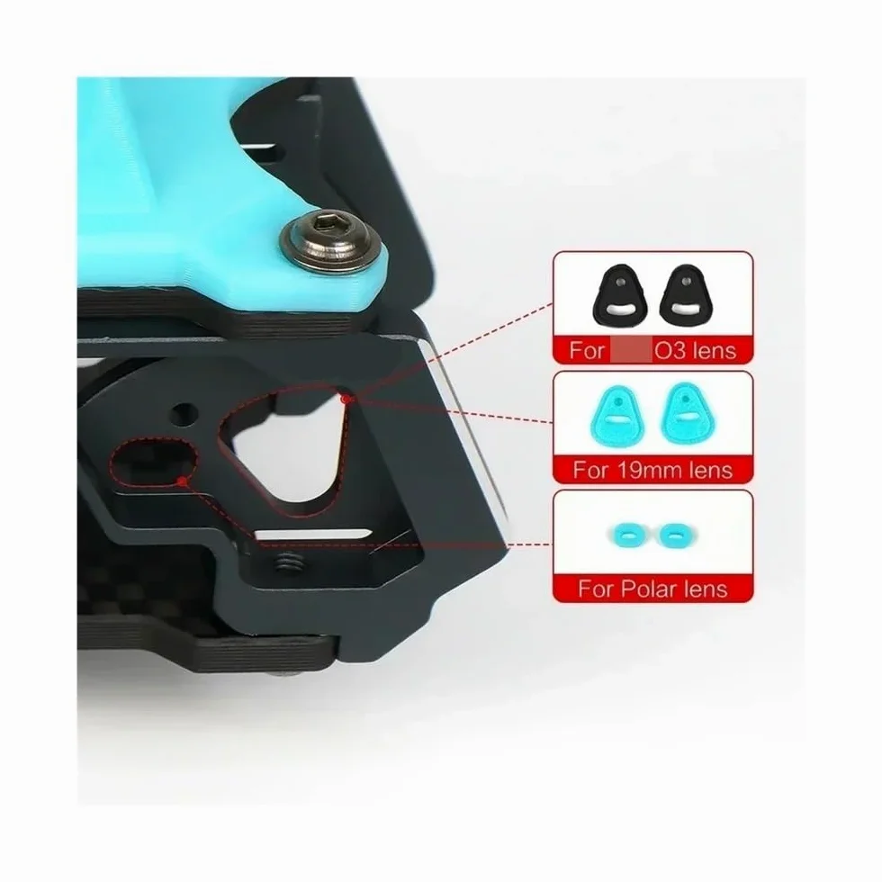 MANTA V2 5 pulgadas T700 Marco de carbono 238 mm brazo for FPV Drone | Ajuste for MANTA V2 distancia entre ejes 238mm T700 fibra de carbono 5mm brazo verdadero X ancho X DC