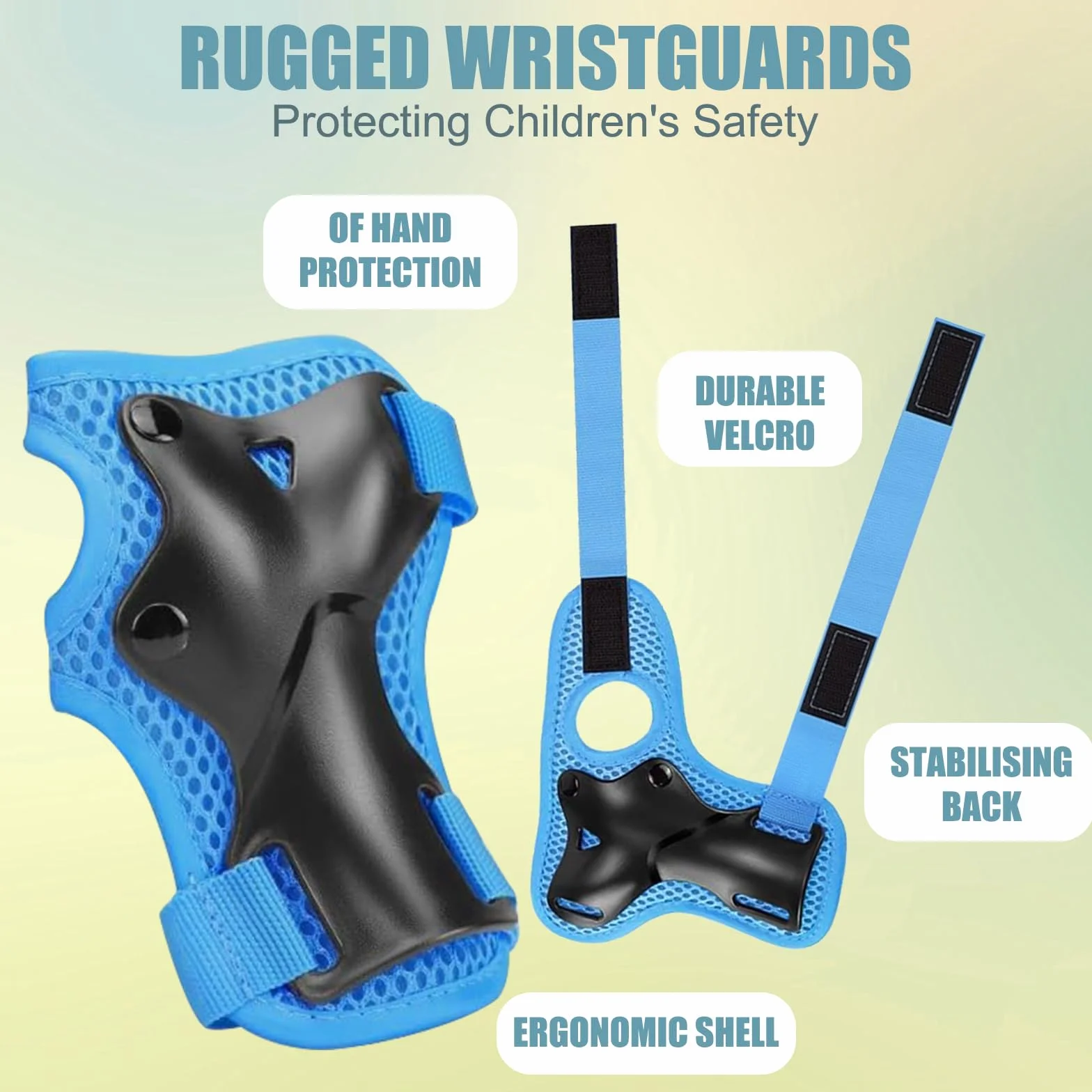 Rodilleras y Coderas para Niños 6 en 1 Ajustables para Monopatín, Patines, Hoverboard