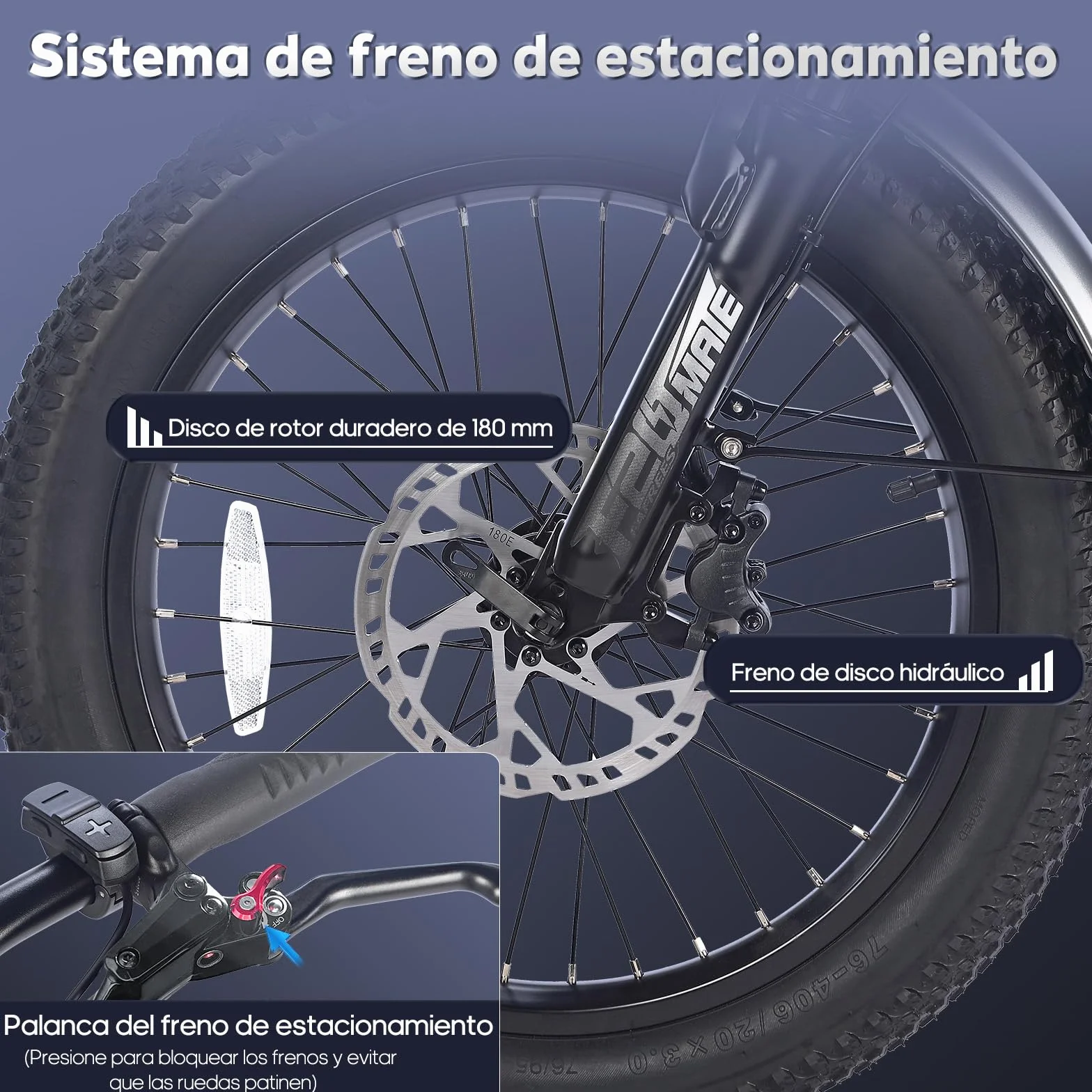 Fafrees Triciclo Eléctrico F20 Mate para Adultos, Plegable 20" x 3", Batería de 48 V/20 Ah, Frenos Hidráulicos, Triciclo de Carga Eléctric 250W, Alcance 115km