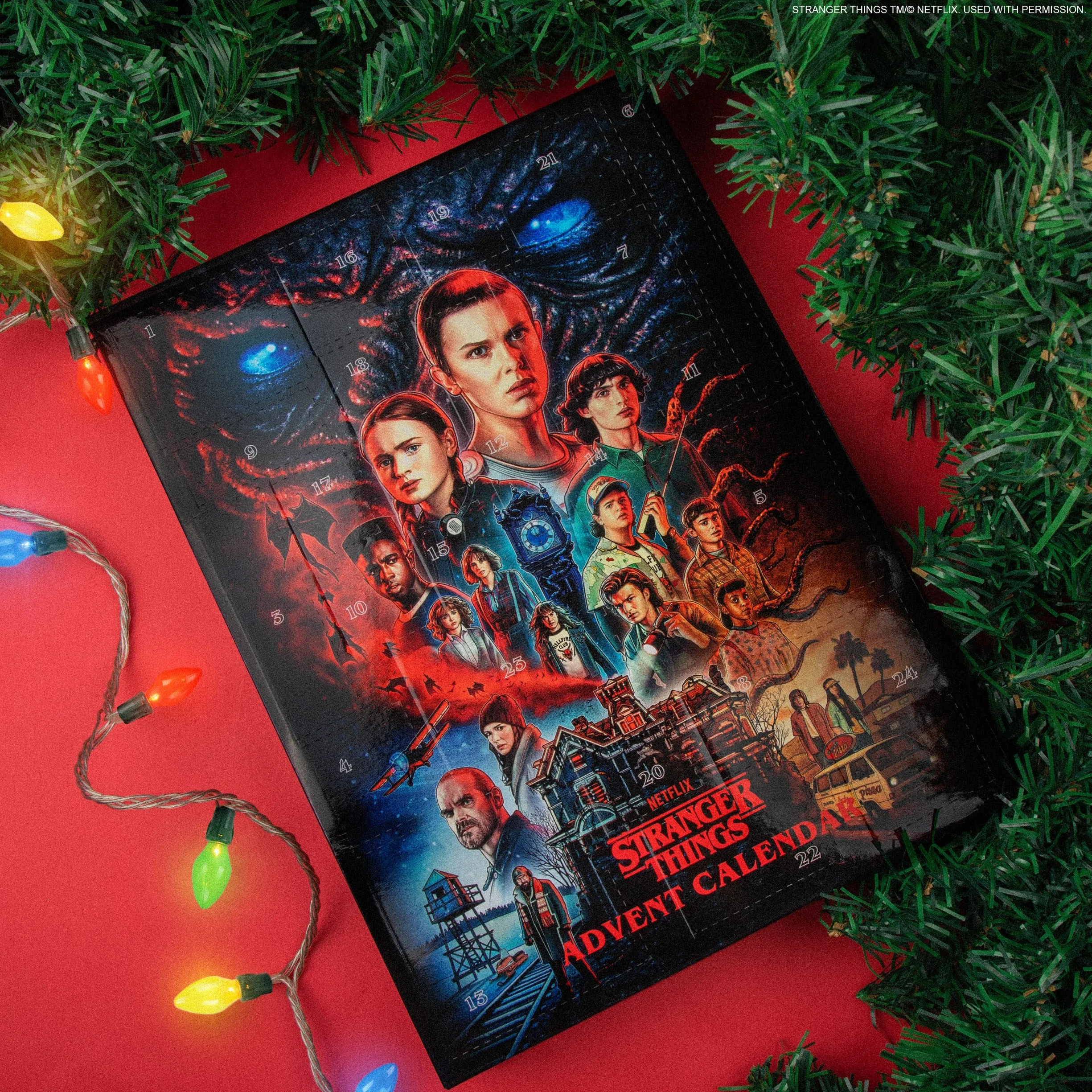 Cinereplicas Stranger Things - Stranger Things Calendario de Adviento - Licencia Oficial