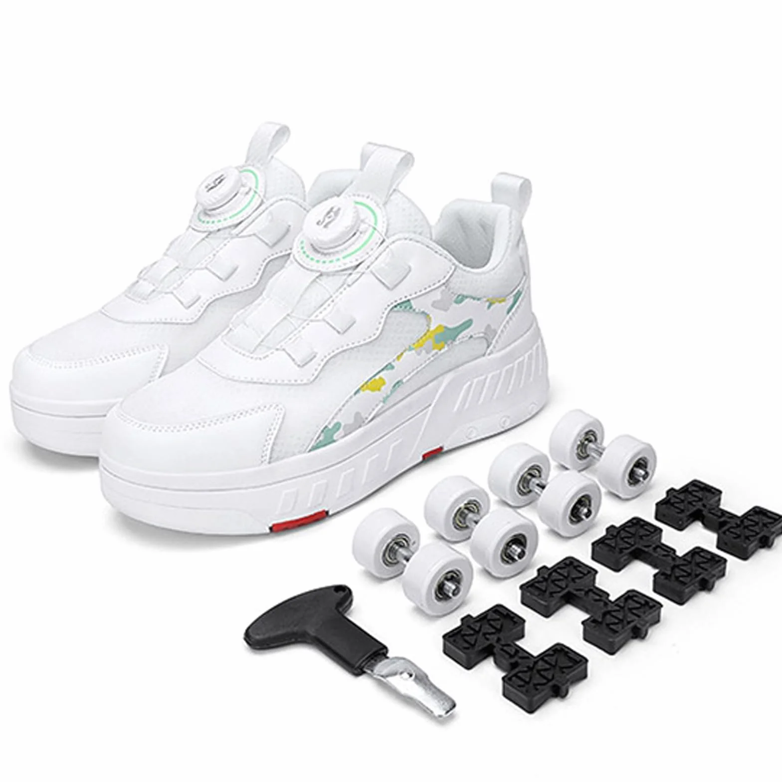 Zapatillas Deportivas con Ruedas para Niños 2 en 1 Retráctiles